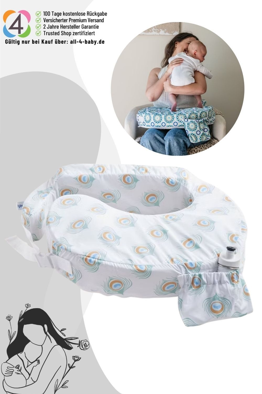 baby wild Stillkissen beliebtestes amerikanisches Stillkissen günstig online kaufen