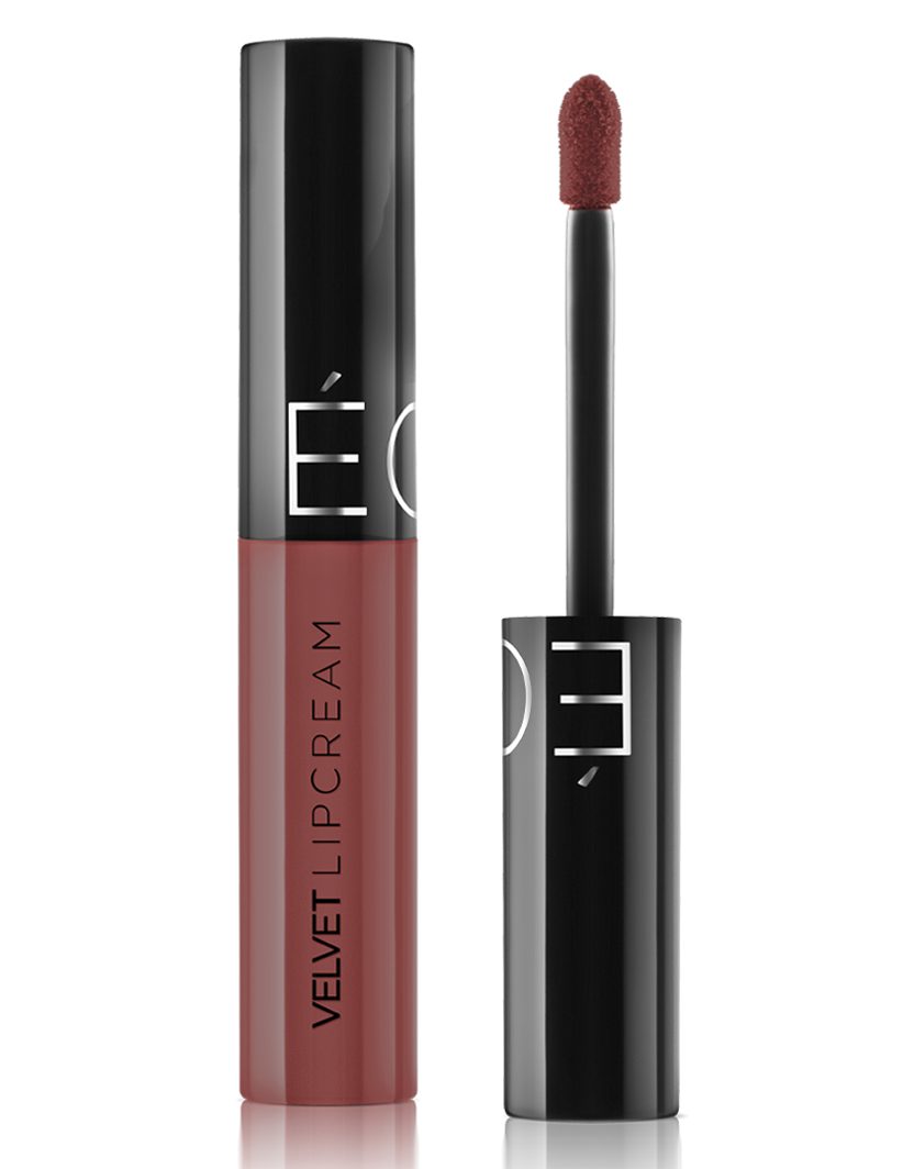 Lippenstift ECLAT Velvet Lipcream-desert nude Lippenstift Lippencreme, cremig matt