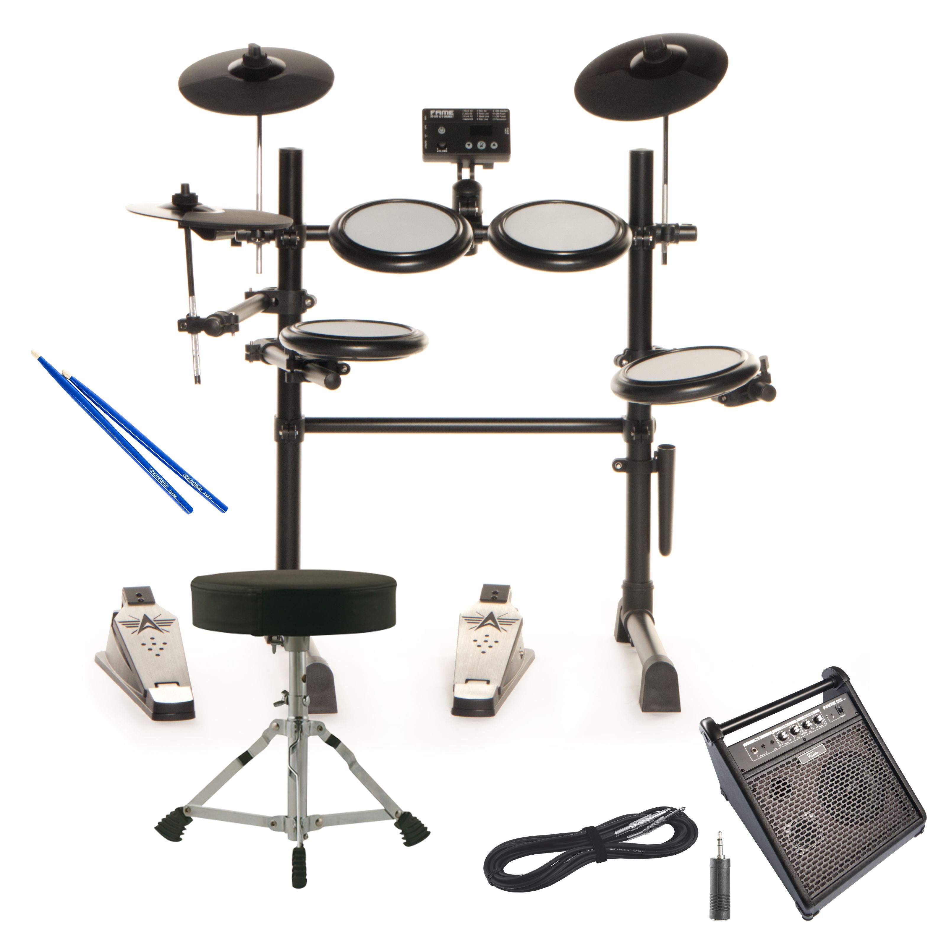 FAME E-Drum, E-Drums, E-Drum Bundles, DD-Kiddy Stage Set - E-drum Set