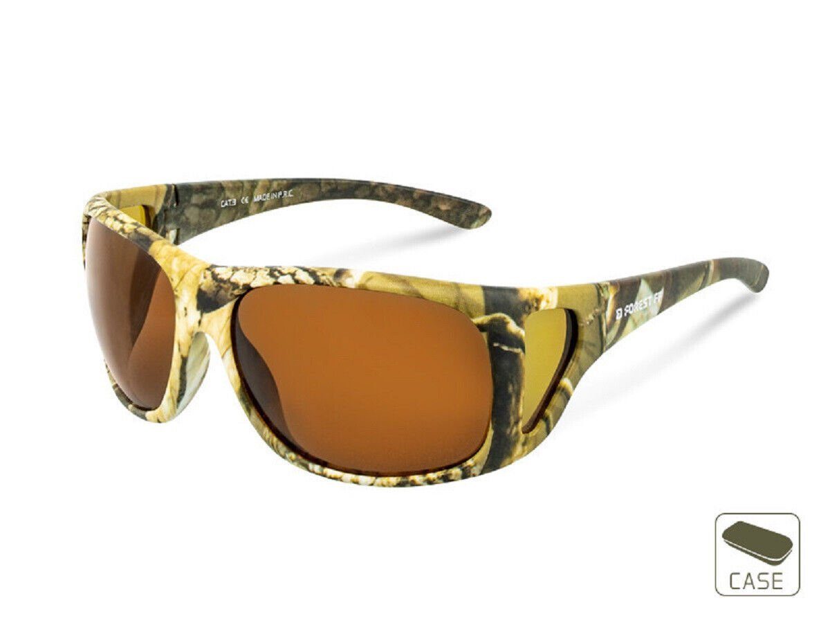 Delphin.sk Sportbrille Polarisationsbrille Delphin SG FOREST FF / FRAME Sonnenbrille mit Etui, Full Frame