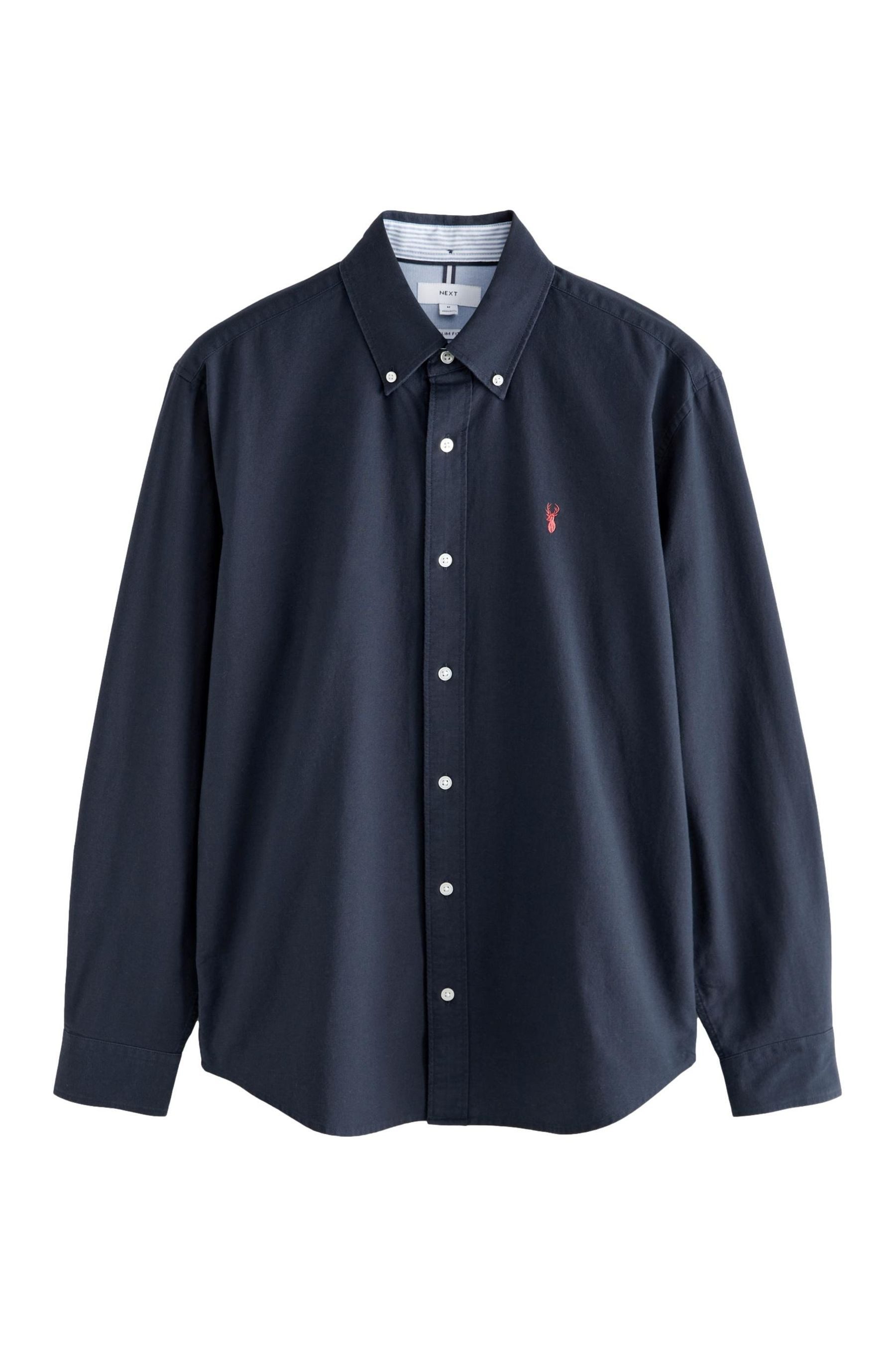 Langarmhemd Slim Fit Oxford-Langarmhemd