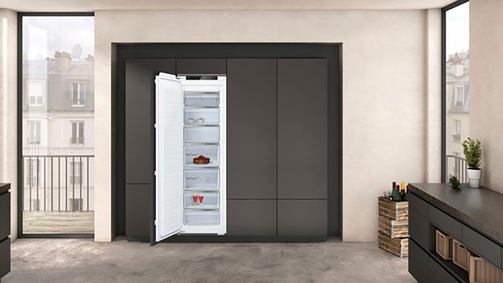 NEFF Einbaugefrierschrank N 70 GI7813CE0, 177,2 cm hoch, 55,8 cm breit, No Frost: nie wieder Abtauen