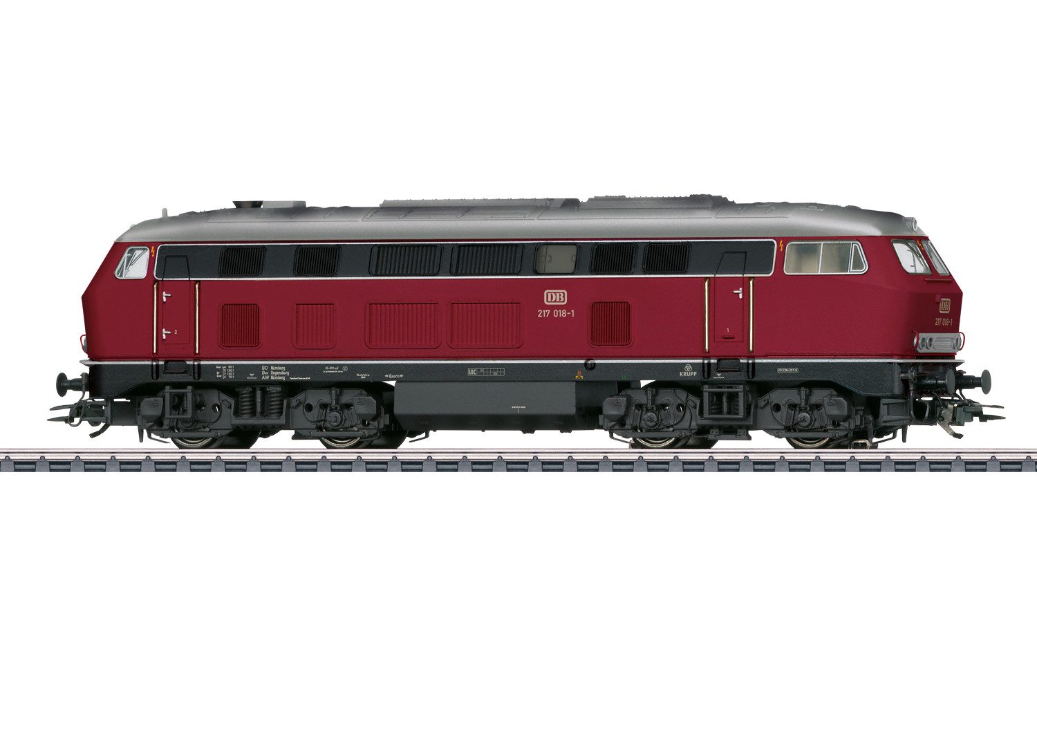 Märklin Diesellokomotive Baureihe 217 - 39274, Spur H0, mit Sound und Bgeleuchtung; Made in Europe