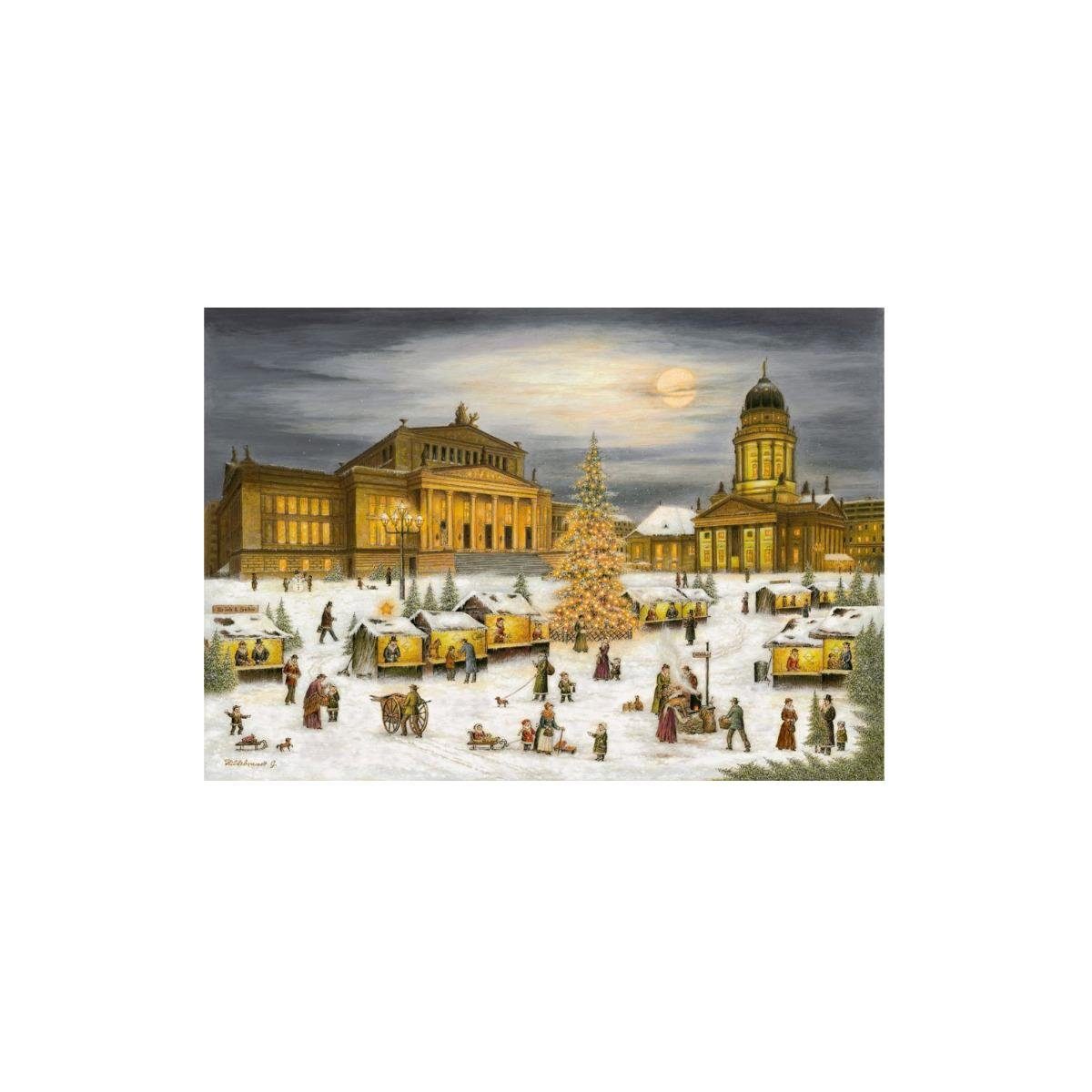 Olewinski & Tochter Adventskalender 2372 - Adventskalender "Berlin Gendarmenmarkt"