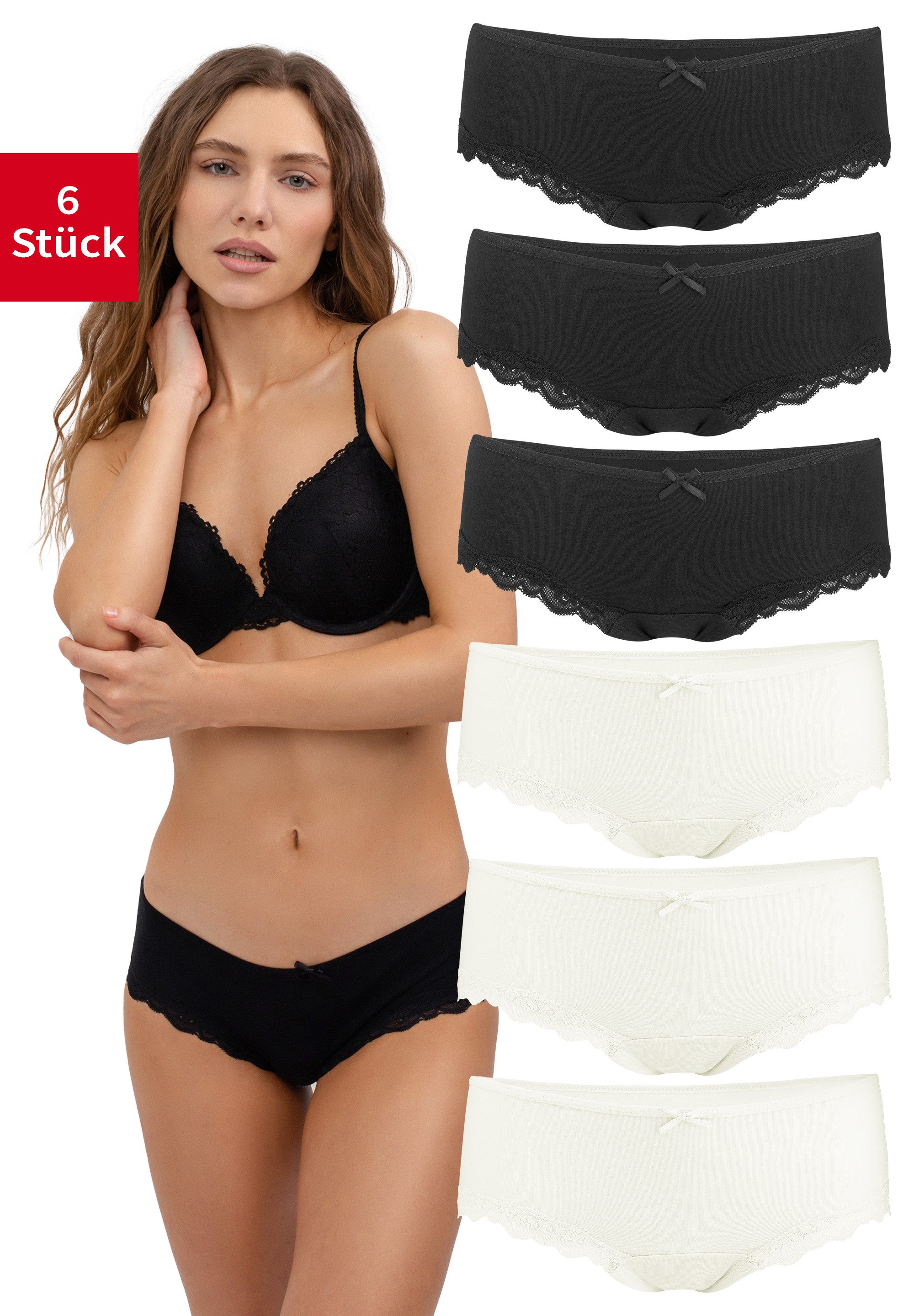 Panty Frauen Unterwäsche - Damen Slips aus Baumwolle