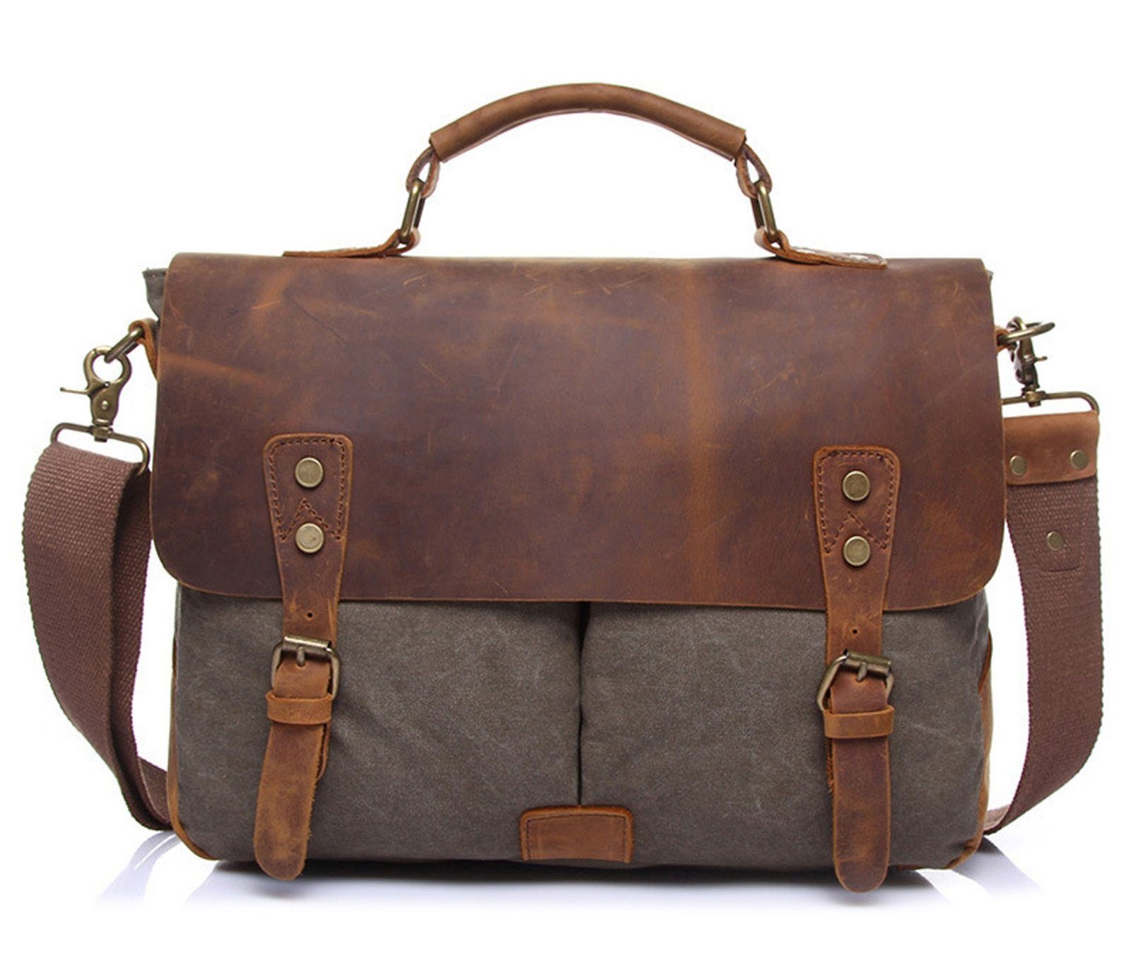 Henkeltasche Umhängetasche Handtasche Tragetasche Aktentasche Tasche Canvas