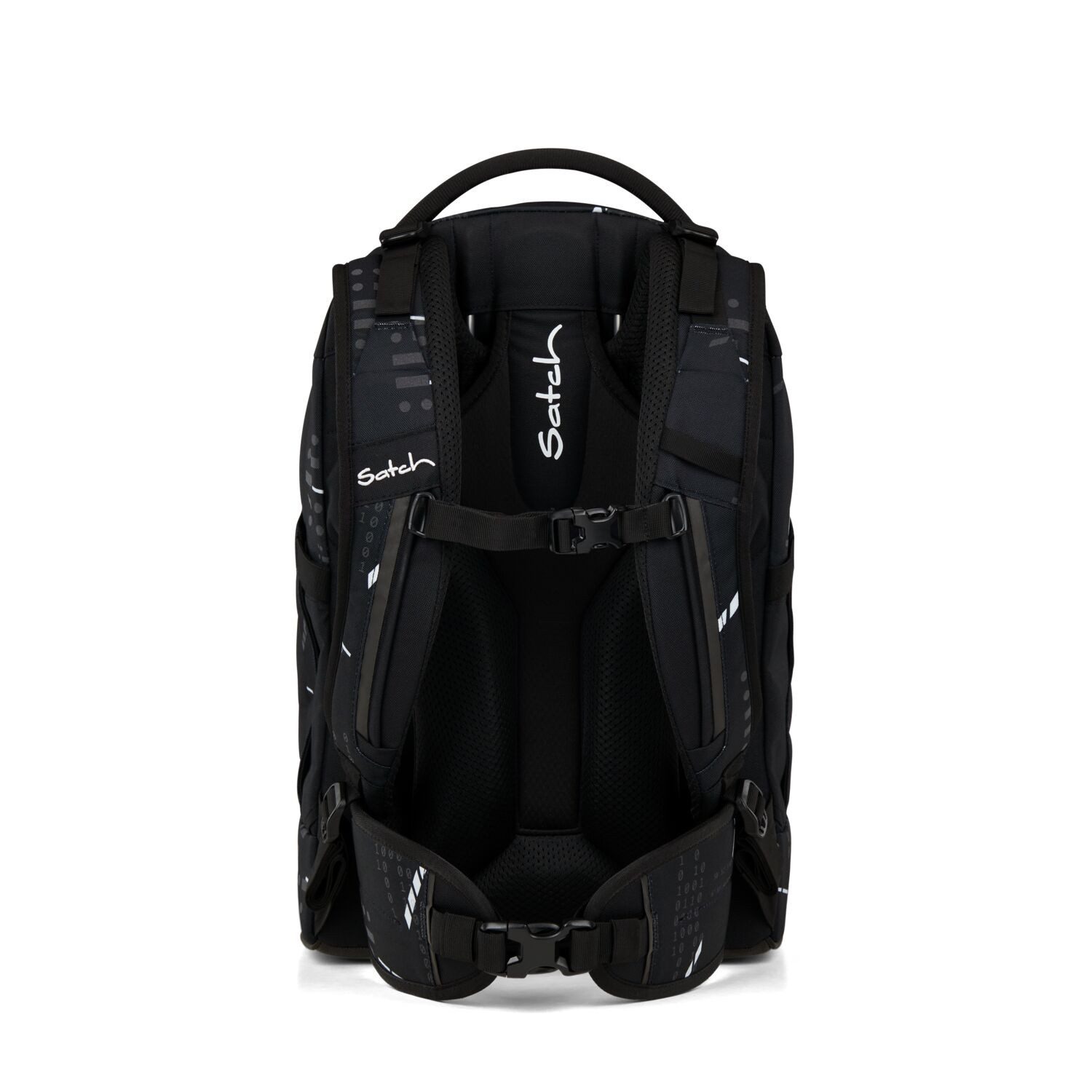 Satch Schulranzen Schulrucksack PACK Ninja Matrix (1 Stück), ergonomisch, Your-Size-System: auf Körpergröße anpassbar – Bild 4 von 5