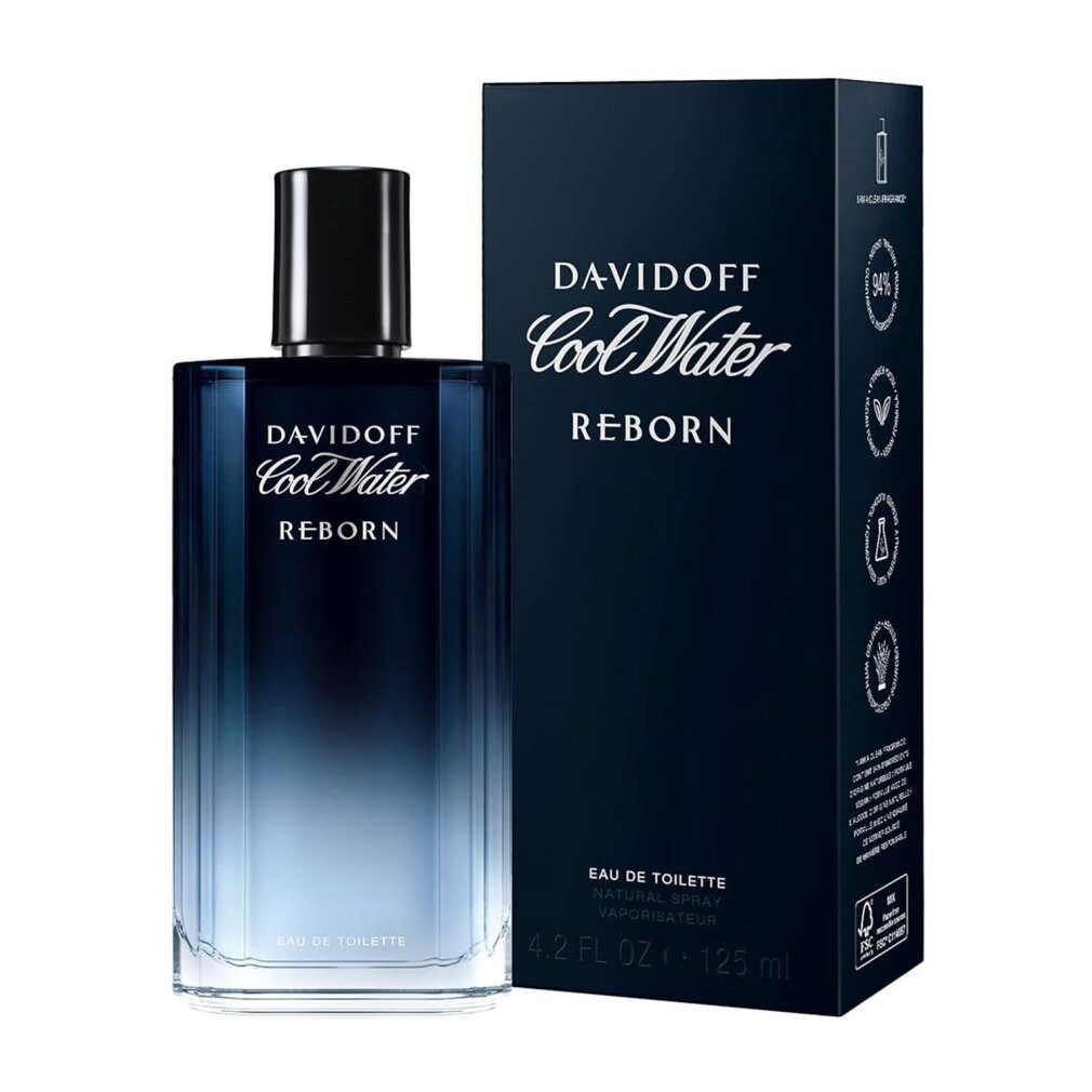 DAVIDOFF Eau de Toilette COOL WATER REBORN eau de toilette spray 125ml