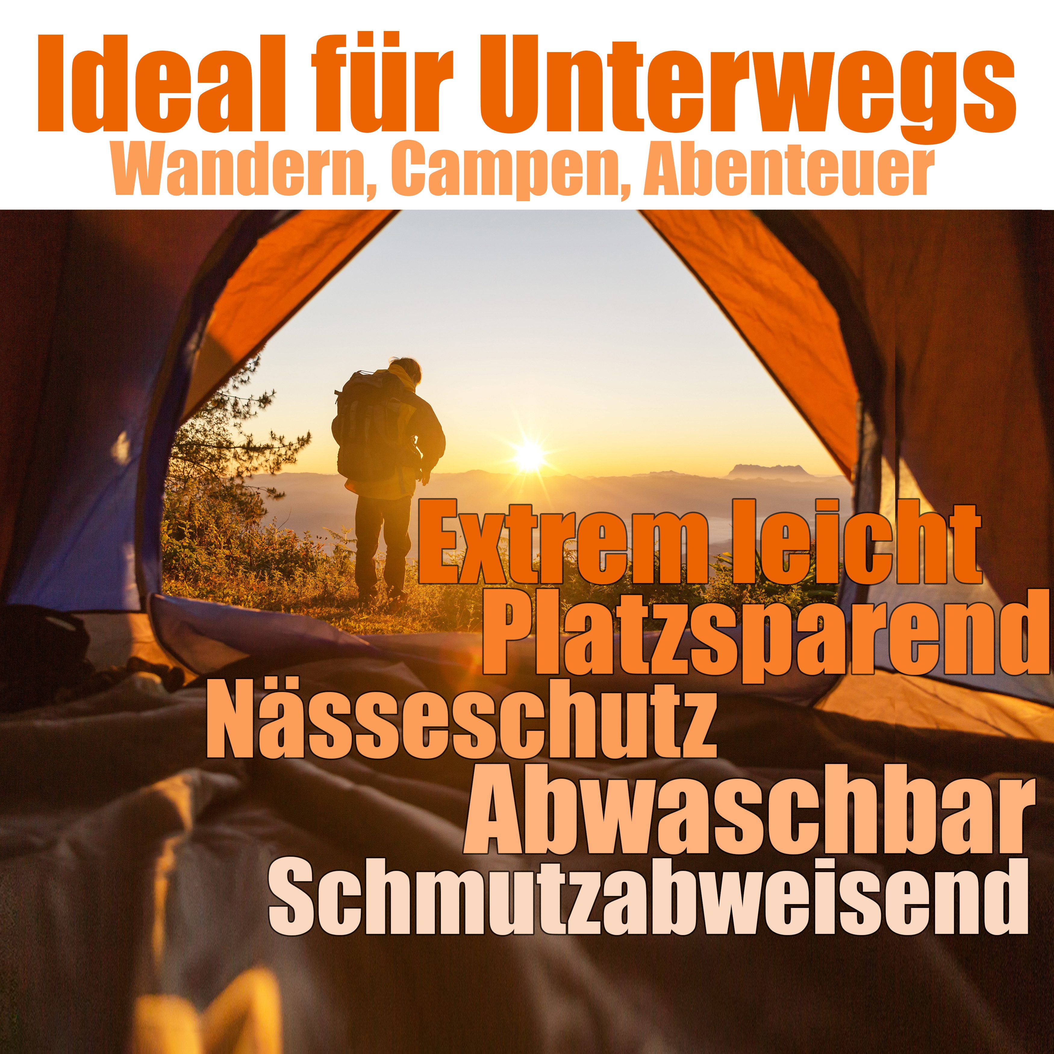 BigDean Thermositzkissen 2x Thermo Sitzkissen 35x40cm Outdoor Alu Kissen faltbar, Set, 2-tlg., Sitzkissen, Alubeschichtet, Eventkissen, Wasserdicht, Faltbar