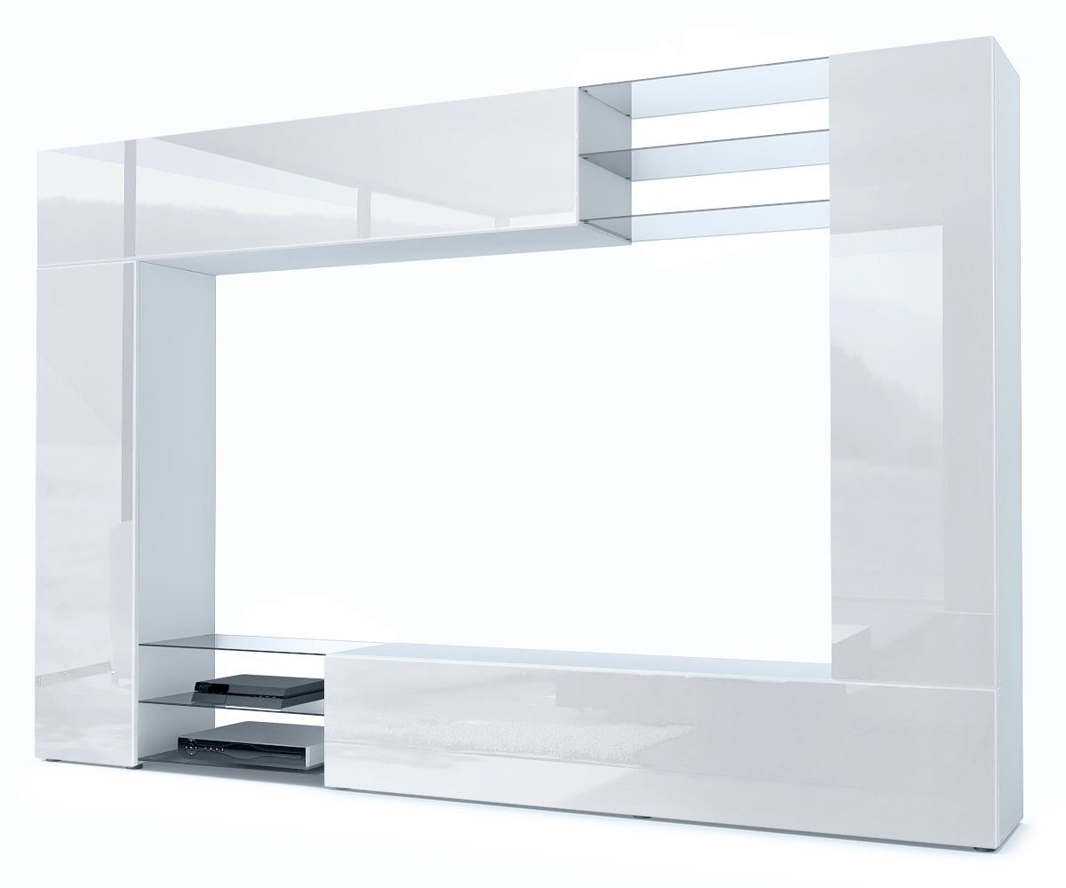 Vladon Wohnwand Mirage, (Anbauwand mit Rückwand günstig online kaufen