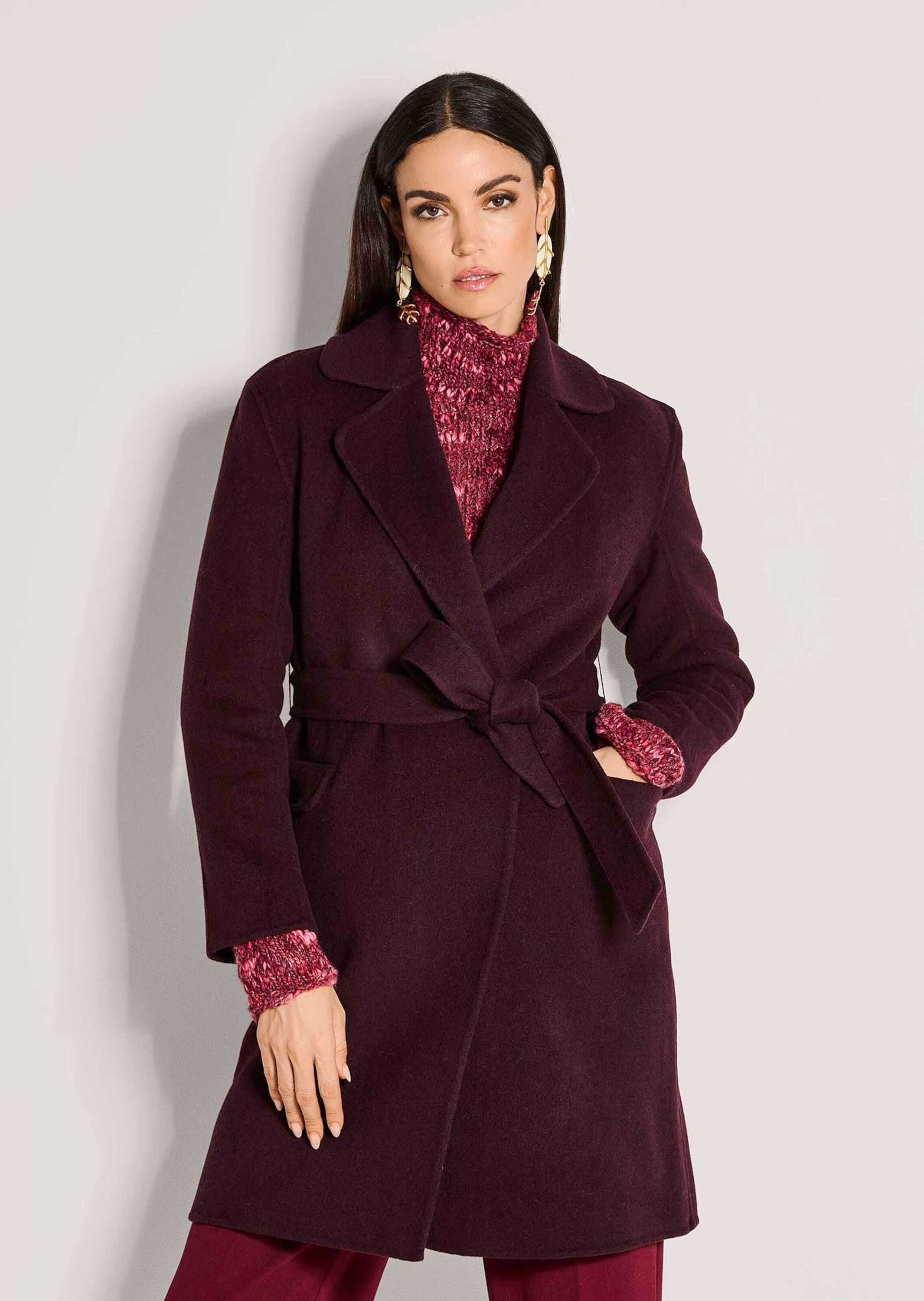 MADELEINE Kurzmantel Eleganter Zweireiher mit Reverskragen Wintermantel mit günstig online kaufen