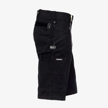 Oyster Arbeitsshorts Oyster Zunfthose kurz Cord schwarz Liam Dachdecker Zimmermann