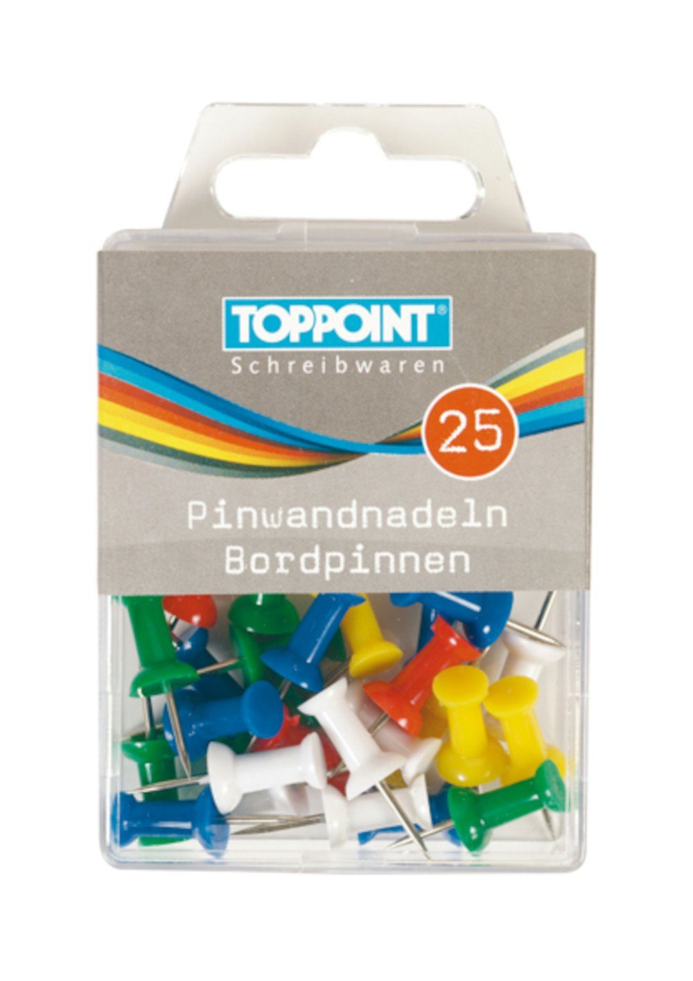 Stylex Schreibwaren Pinnwand 100 (4x 25Stk) Pinwandnadeln Pinnwandnadeln