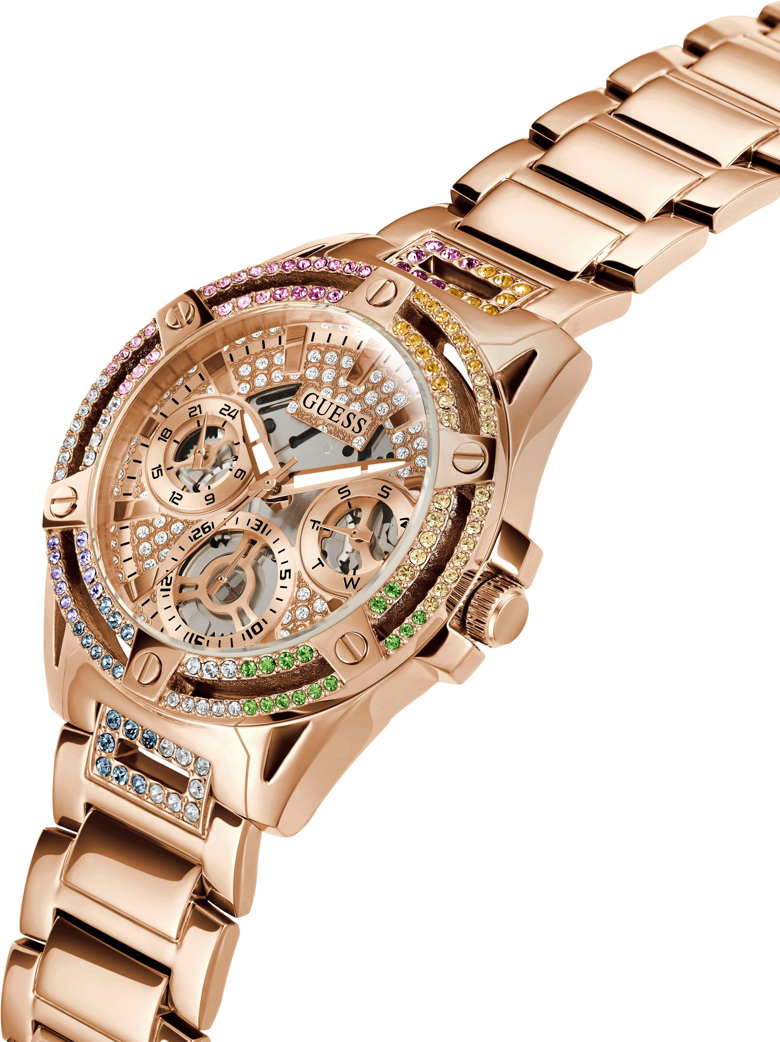 Guess Multifunktionsuhr QUEEN GW0464L5, Armbanduhr, Quarzuhr, günstig online kaufen
