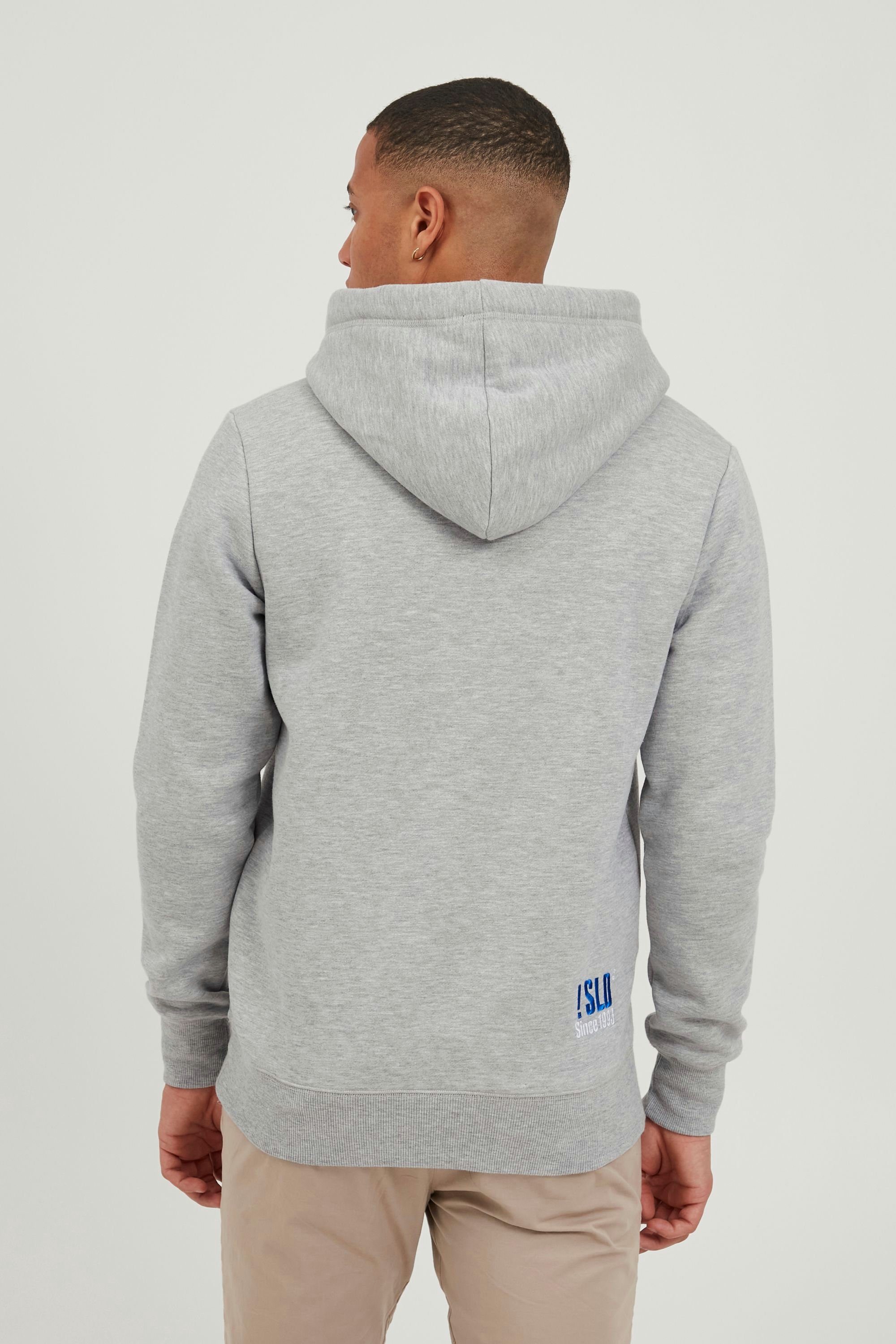 Hoodie kontrastfarbenenen SDBennHood mit Light (8242) !Solid Kapuzensweatshirt Details Melange Grey