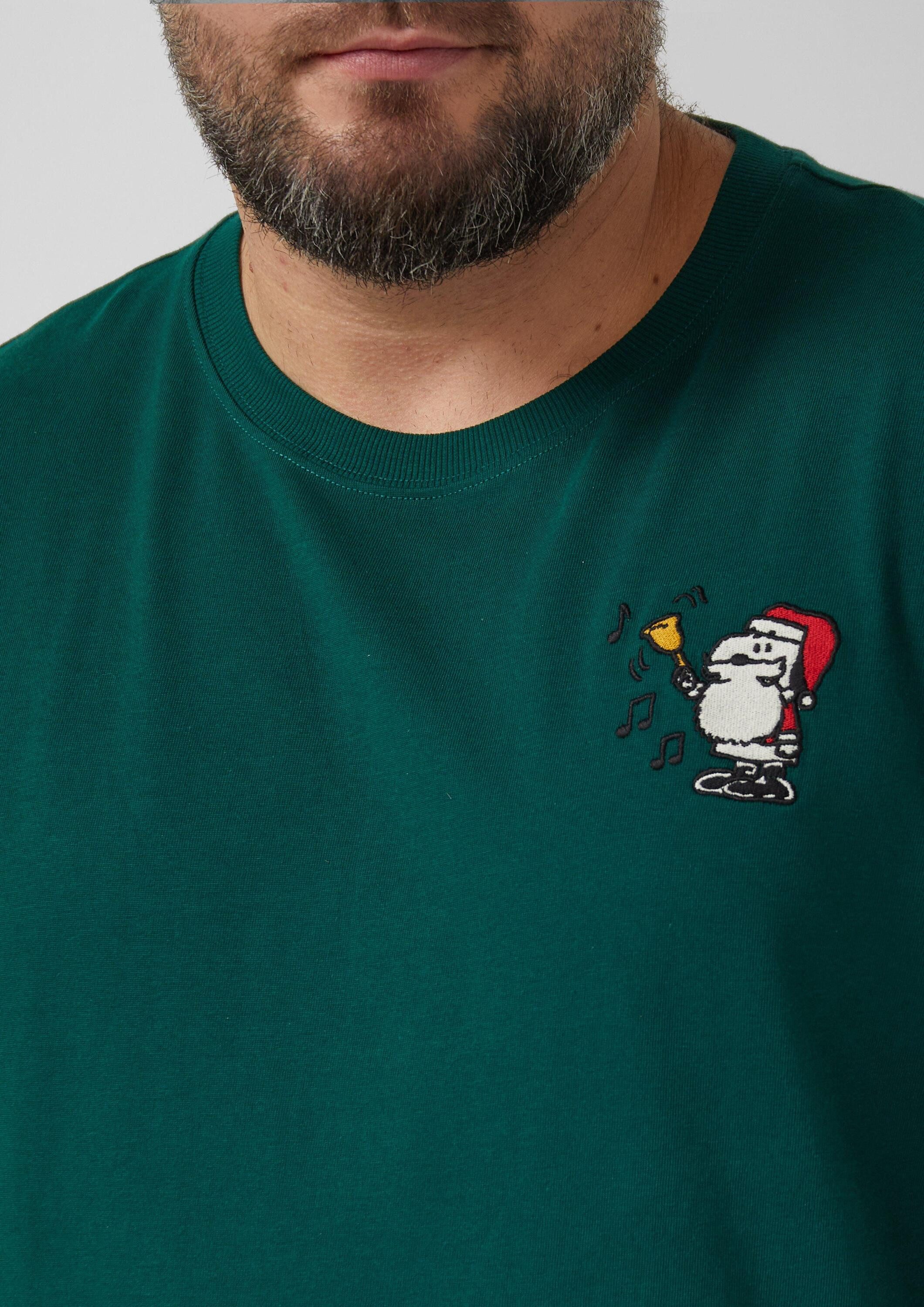 s.Oliver Kurzarmshirt T-Shirt T-Shirt mit Peanuts®-Artwork