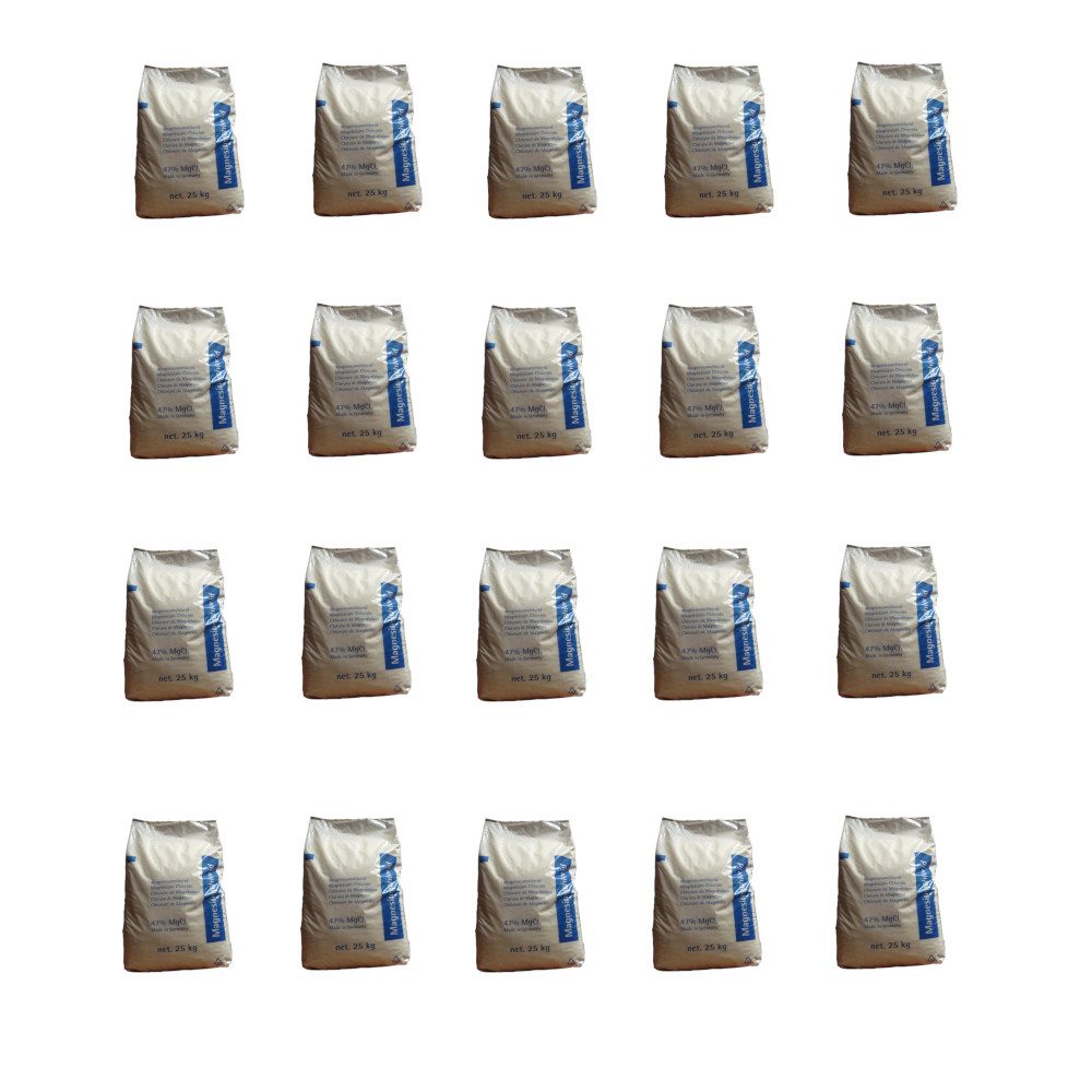 LinJa Badezusatz Magnesiumchlorid 20x25kg 47% MgCl2 Entstaubungsmittel