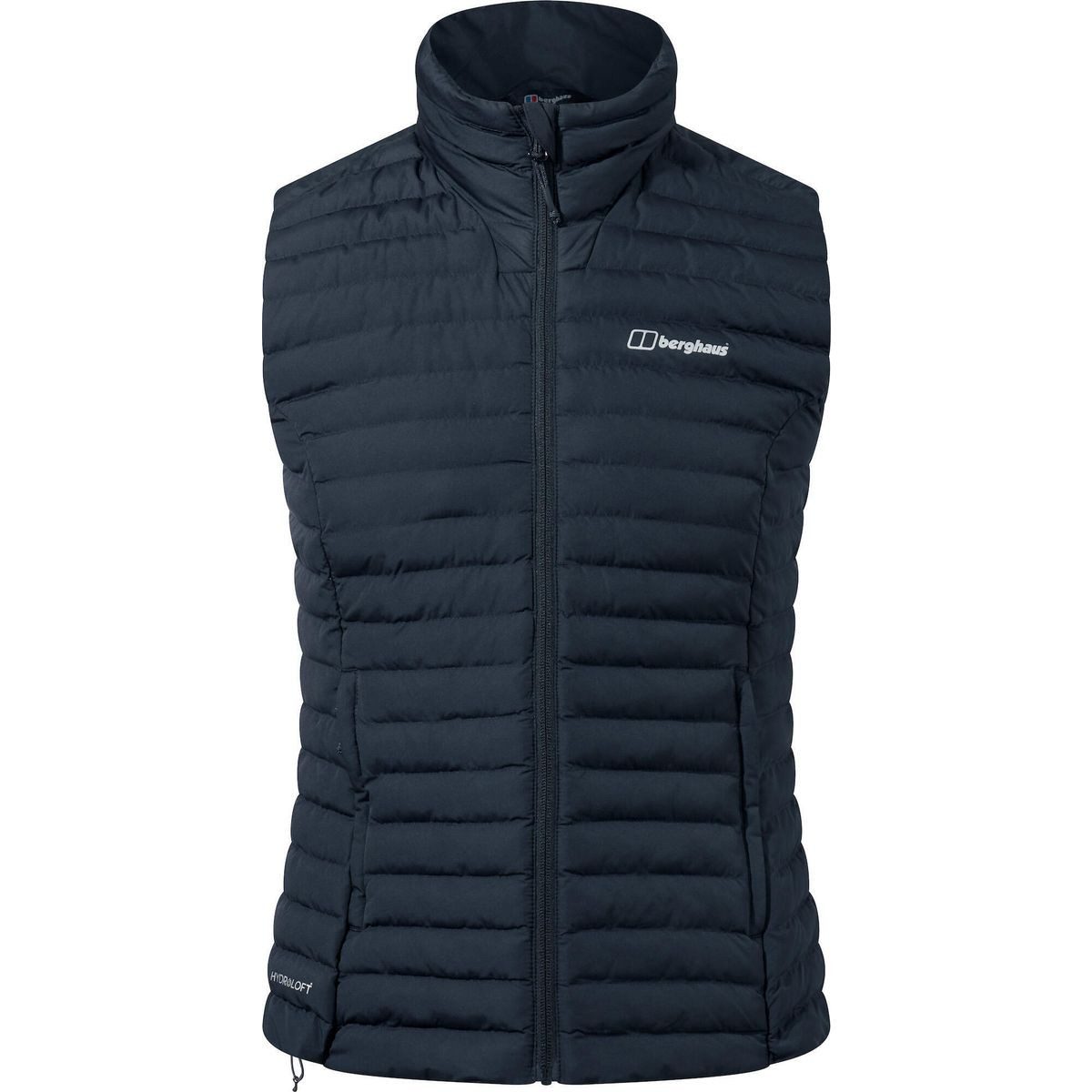 Berghaus Funktionsweste Nula Vest für Damen - Schwarz Leichte, isolierte Damenweste für Wanderungen mit wasserabweisender