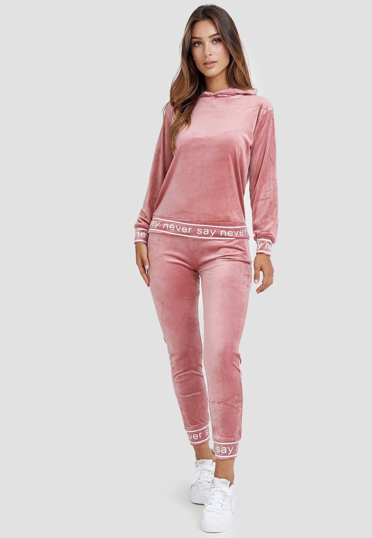 Holala Trainingsanzug »3707« (2-tlg), Damen Nicki Trainingsanzug Velours  Stretch Bund Softer Sportanzug online kaufen | OTTO