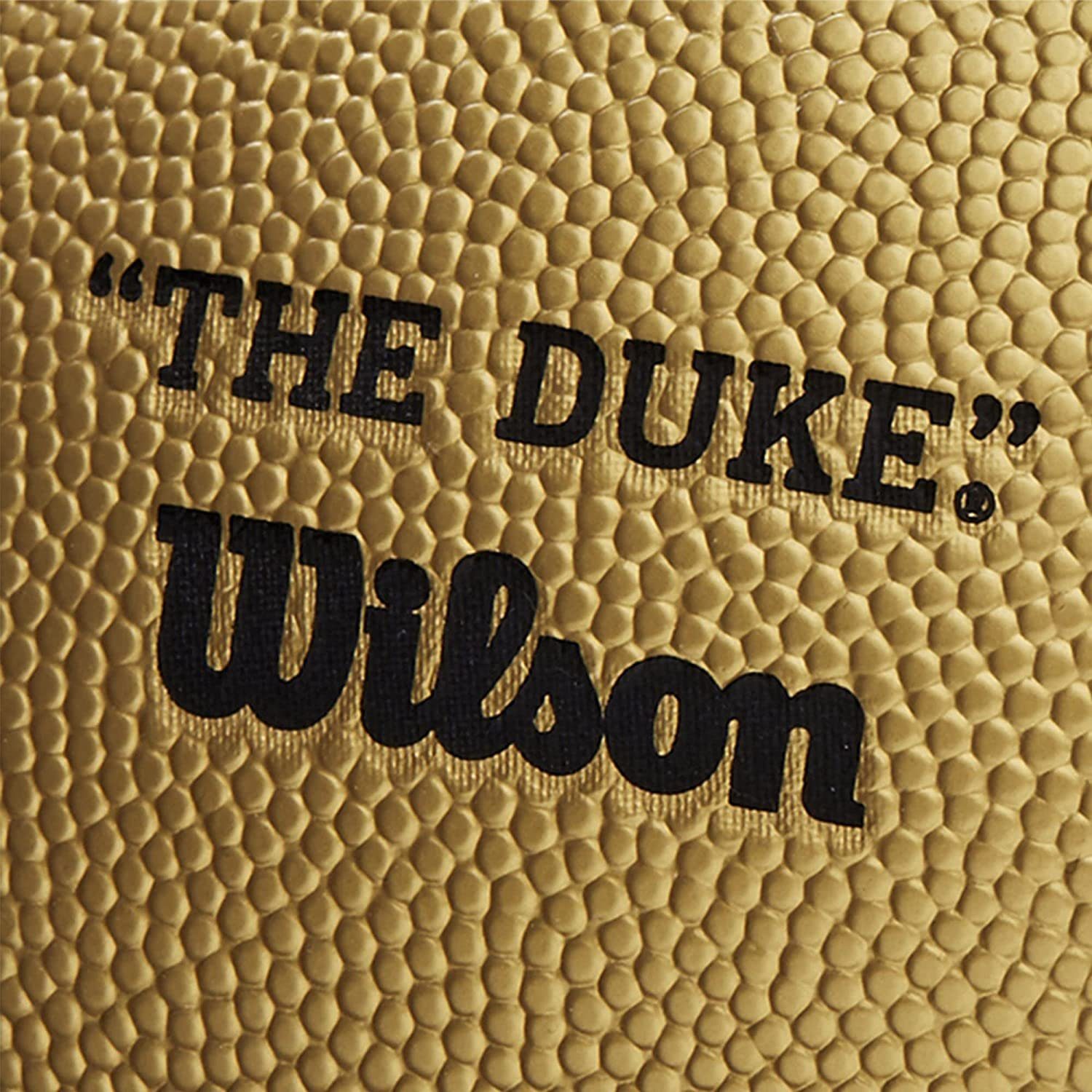Metallic Wilson Football Gold Edition Duke