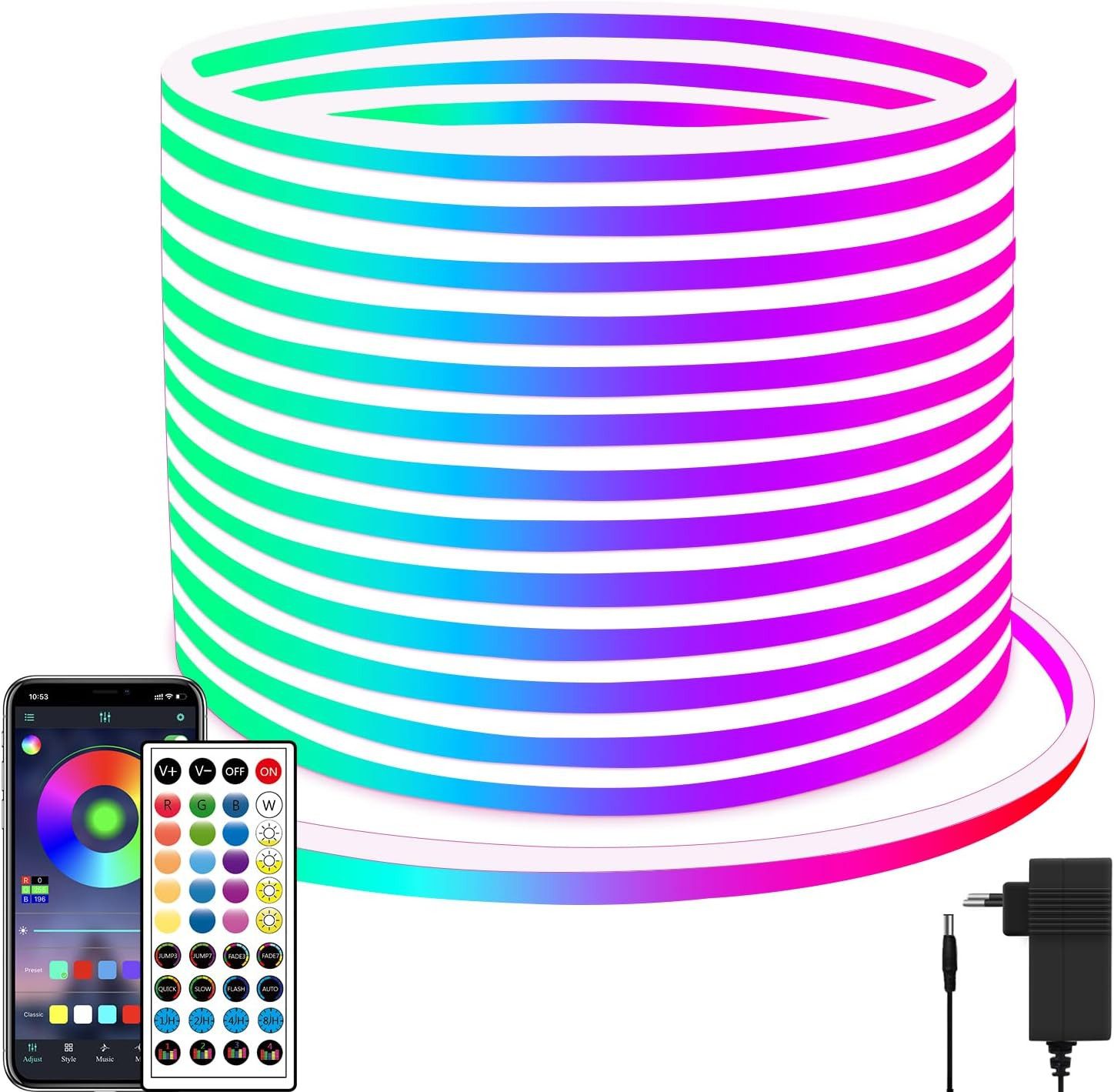 BlingBin LED-Lichterkette Neon Led strip RGB günstig online kaufen