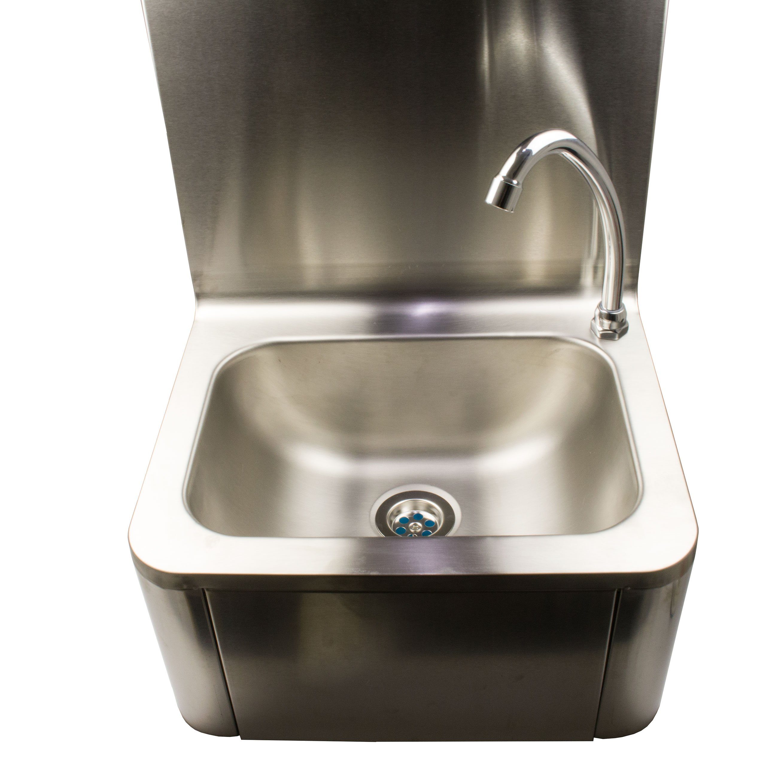 AcMax Einbauwaschbecken Handwaschbecken Edelstahl Waschbecken Gastro Hygienebecken