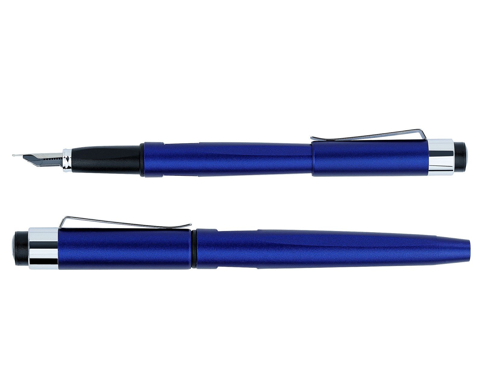 DIPLOMAT Füllhalter Füllhalter Diplomat Magnum Indigo blau, Stärke M, (Füllhalter mit Patrone), MADE IN GERMANY