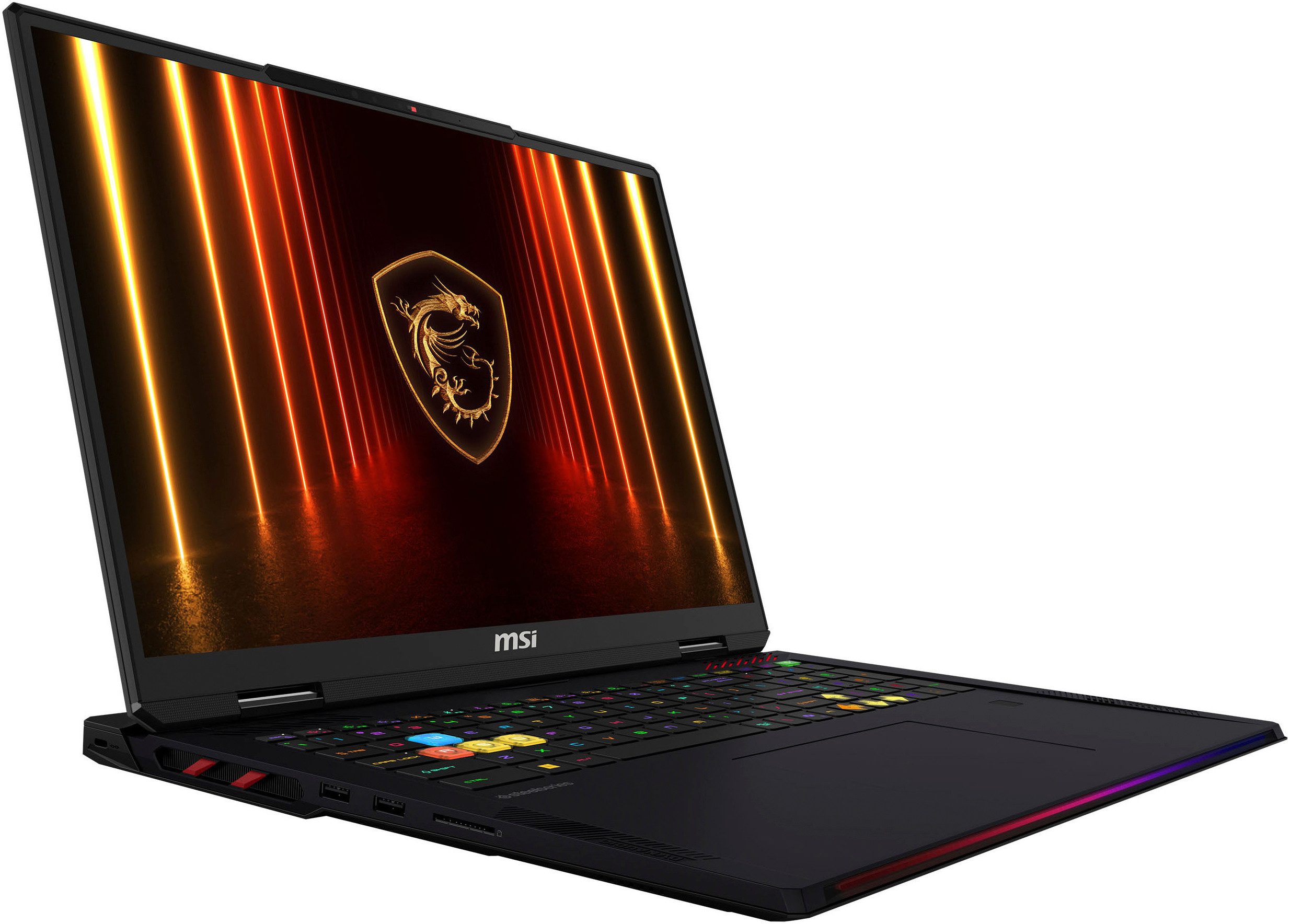 MSI Raider 18 HX AI A2XWJG-074 Gaming-Notebook (45,8 cm/18 Zoll, Intel Core Ultra 9 285HX, GeForce RTX 5090, 64 GB, 2 GB SSD)