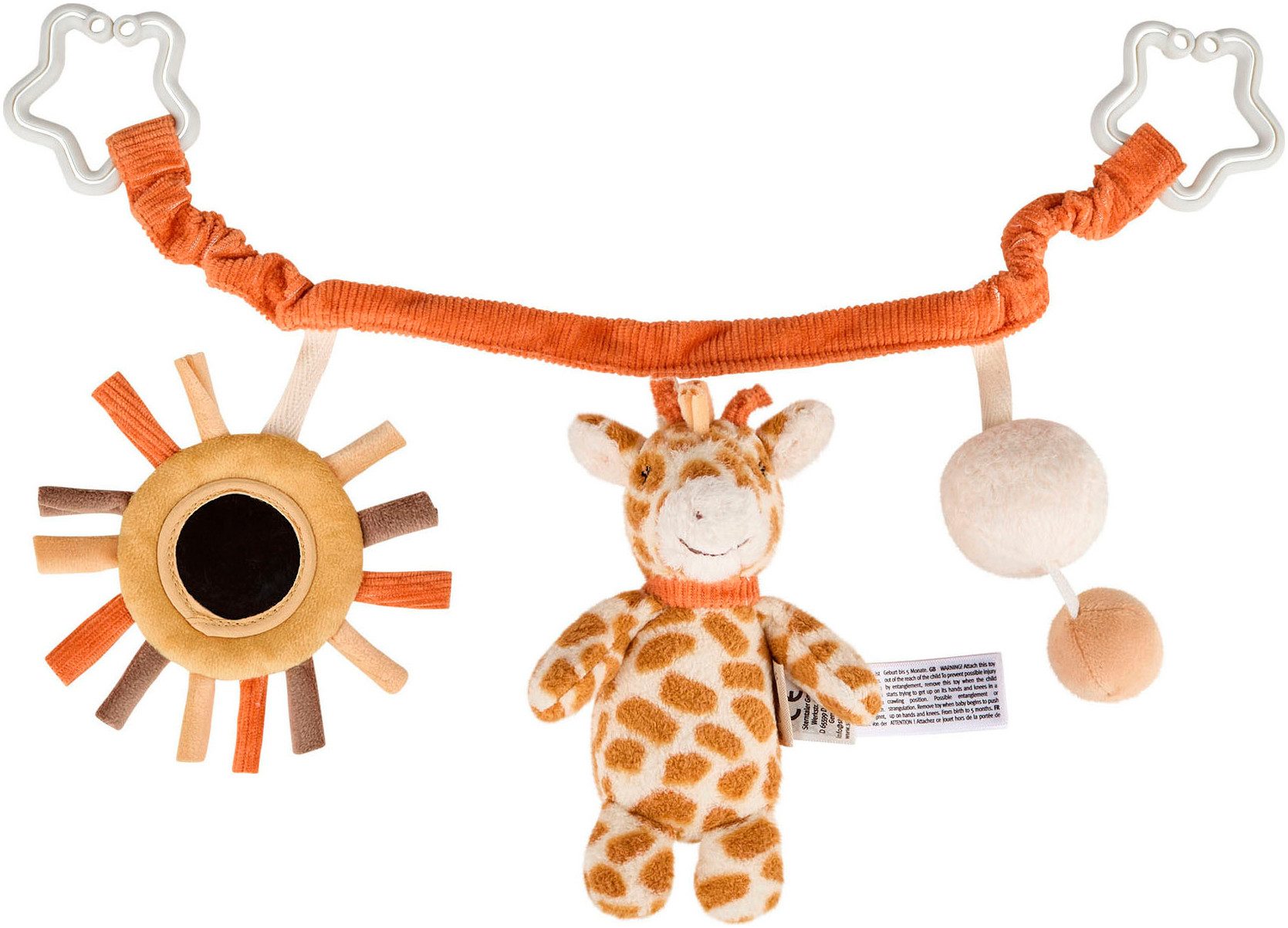 Sterntaler® Kinderwagenkette Giraffe Kaya