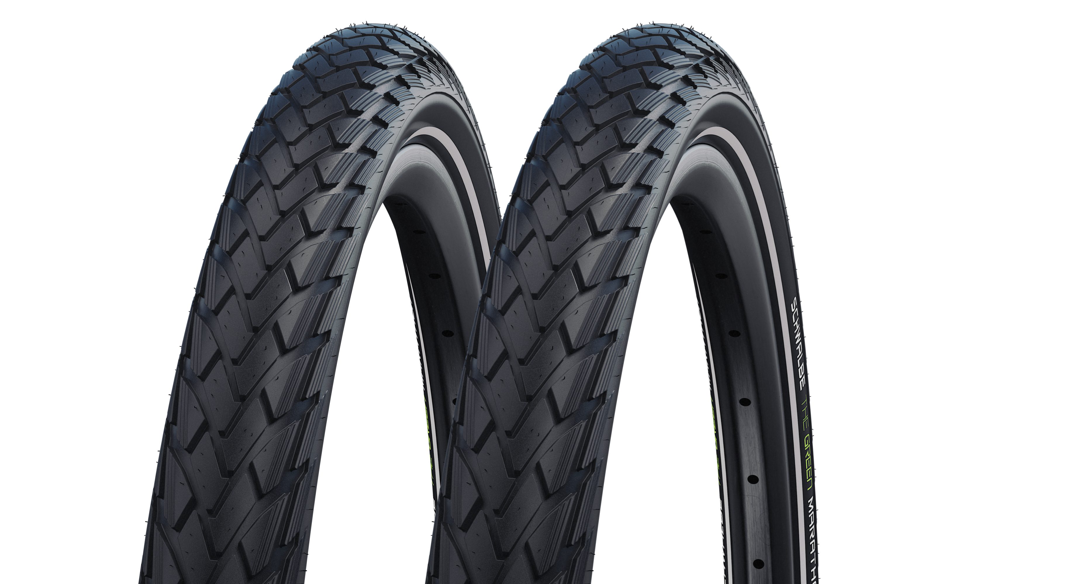 Schwalbe Fahrradreifen 2x Schwalbe Marathon 28 x 1.00 - 25-622 Reifen