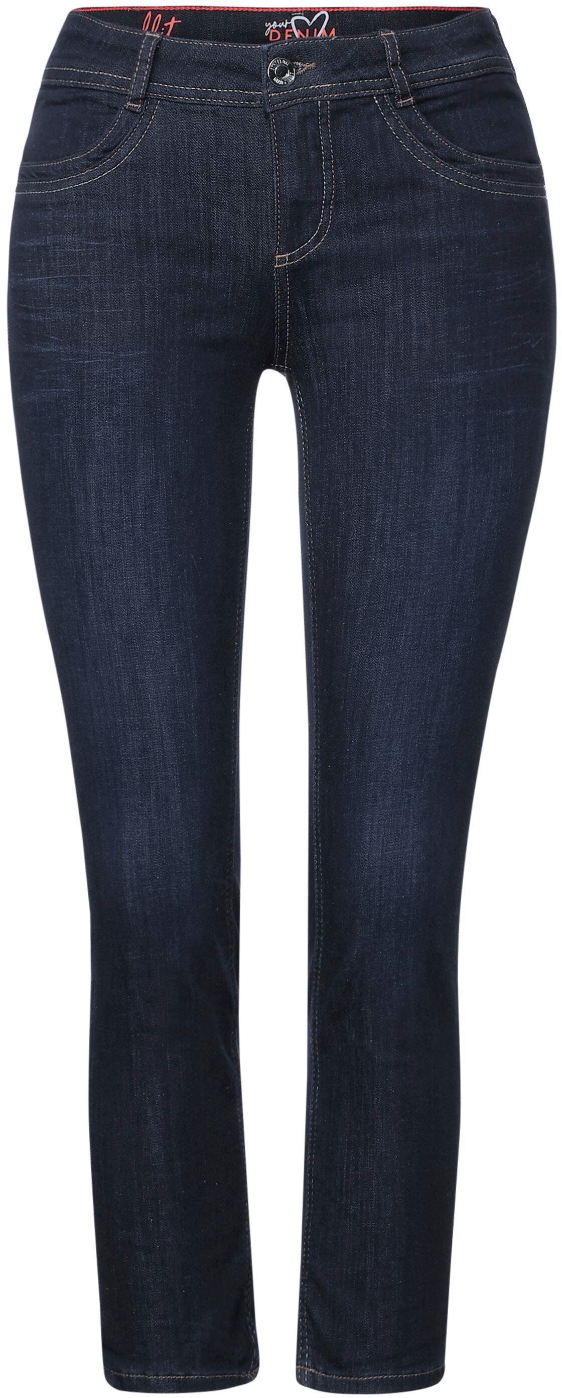 mit 7/8-Jeans STREET Passe Style ONE aufwendig hinten Jane gearbeiteter