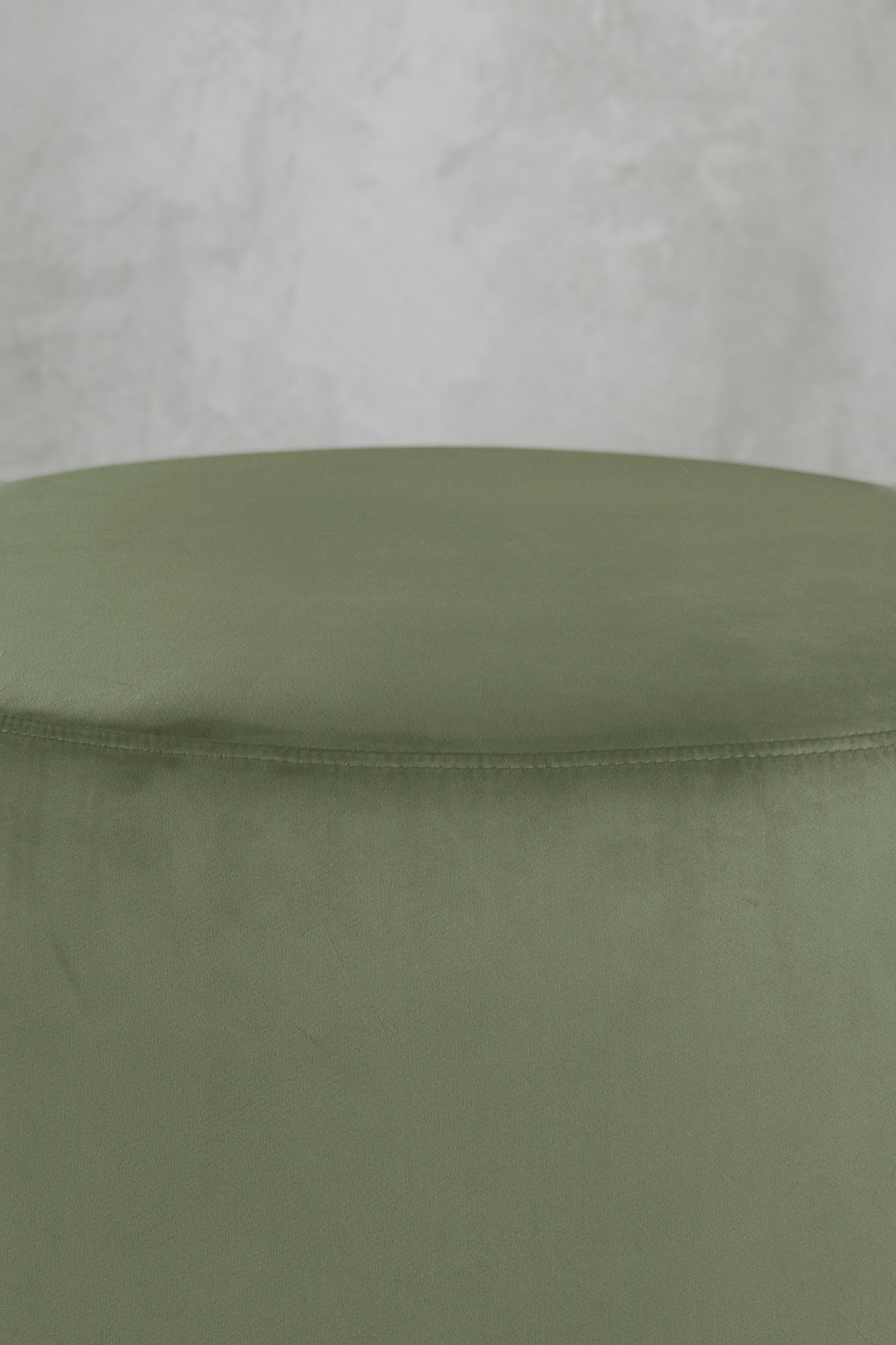 Samtbezug carla&marge Pouf Sitzhocker mit cm), in Grün Green Epomella schmuseweichem (47x55x55 Seaweed