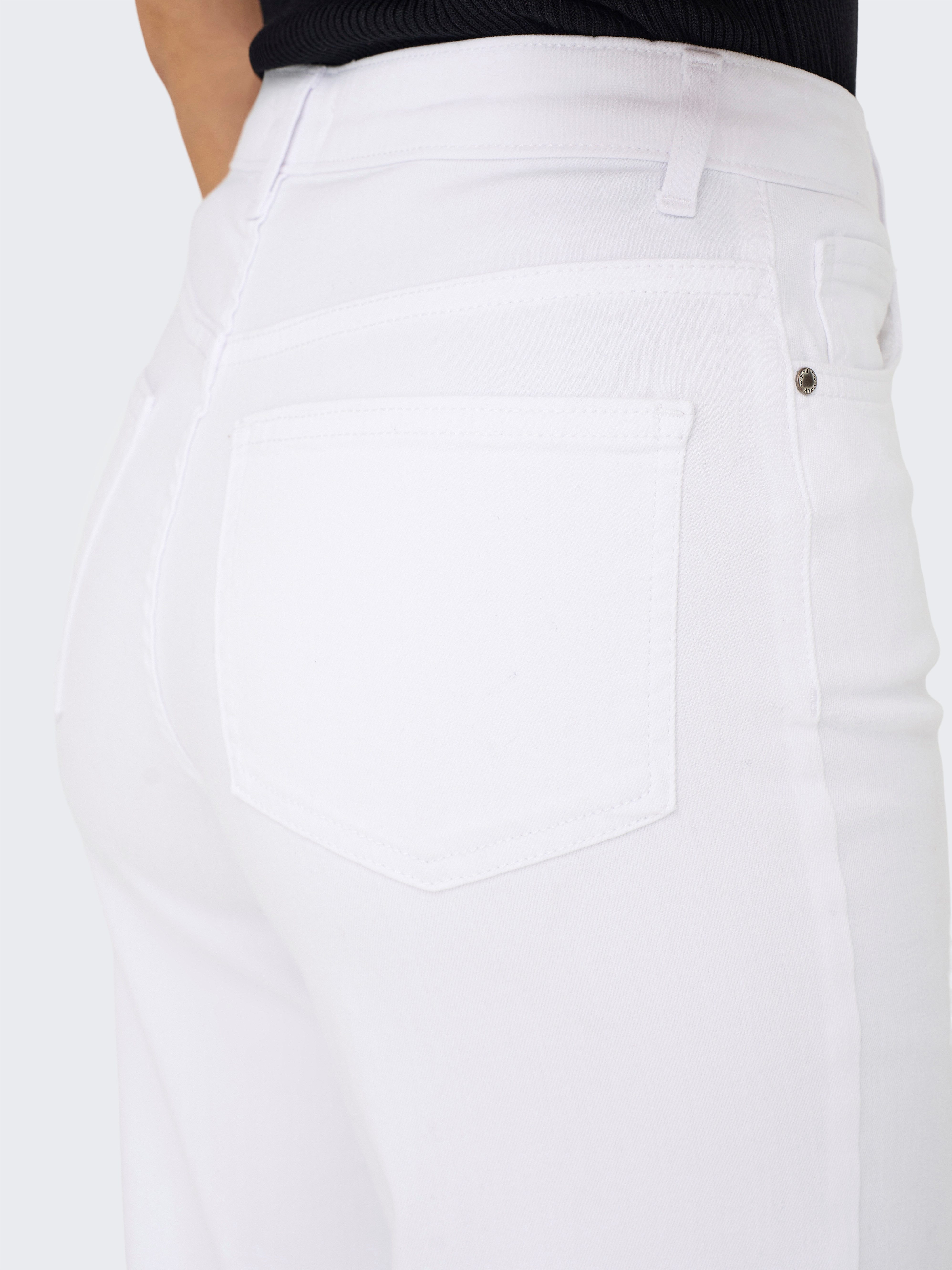 ONLY High-waist-Jeans ONLMADISON BLUSH HW WIDE DNM CRO NOOS