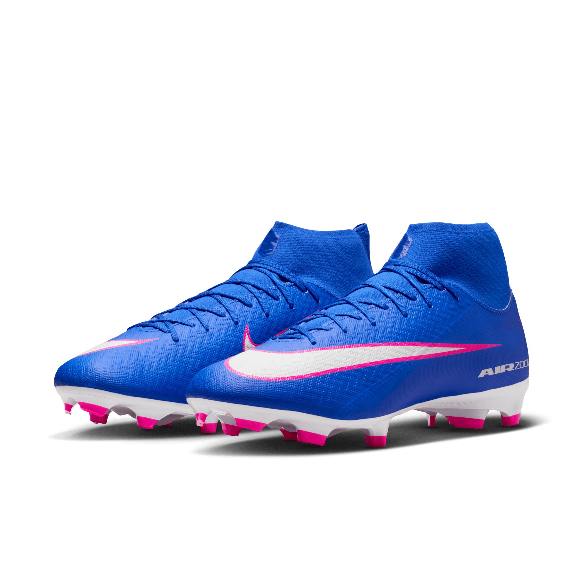 Nike MERCURIAL ZM SUPERFLY 10 ACAD FG/MG Fußballschuh Außensohle für Rasenplätze und für feste Böden