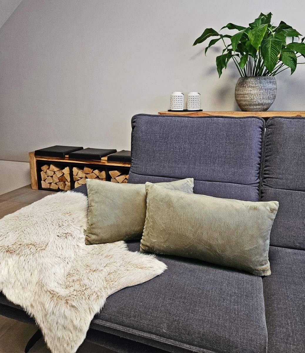 JACK Kissenbezüge 2er Set Kissenhülle Teddy Flausch Plüsch, (2 Stück), supe günstig online kaufen