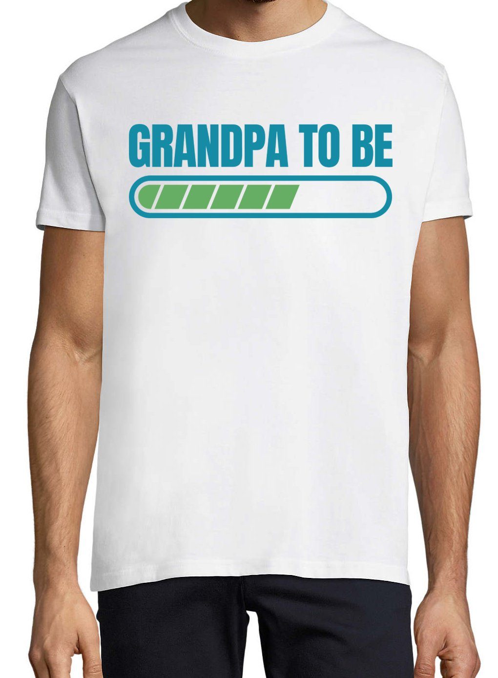 Loading Spruch Shirt Herren T-Shirt To Lustigem Opa Weiss Grandpa Youth Designz Be mit