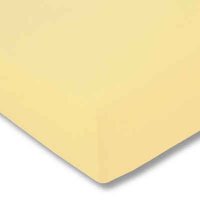 Spannbettlaken Estella Zwirnjersey 6900 Spannbetttuch 100x200 cm Boxspring, Estella, Gummizug: Rundumgummizug, auch für Boxspringmatratzen, Wasserbetten Steg 40 cm