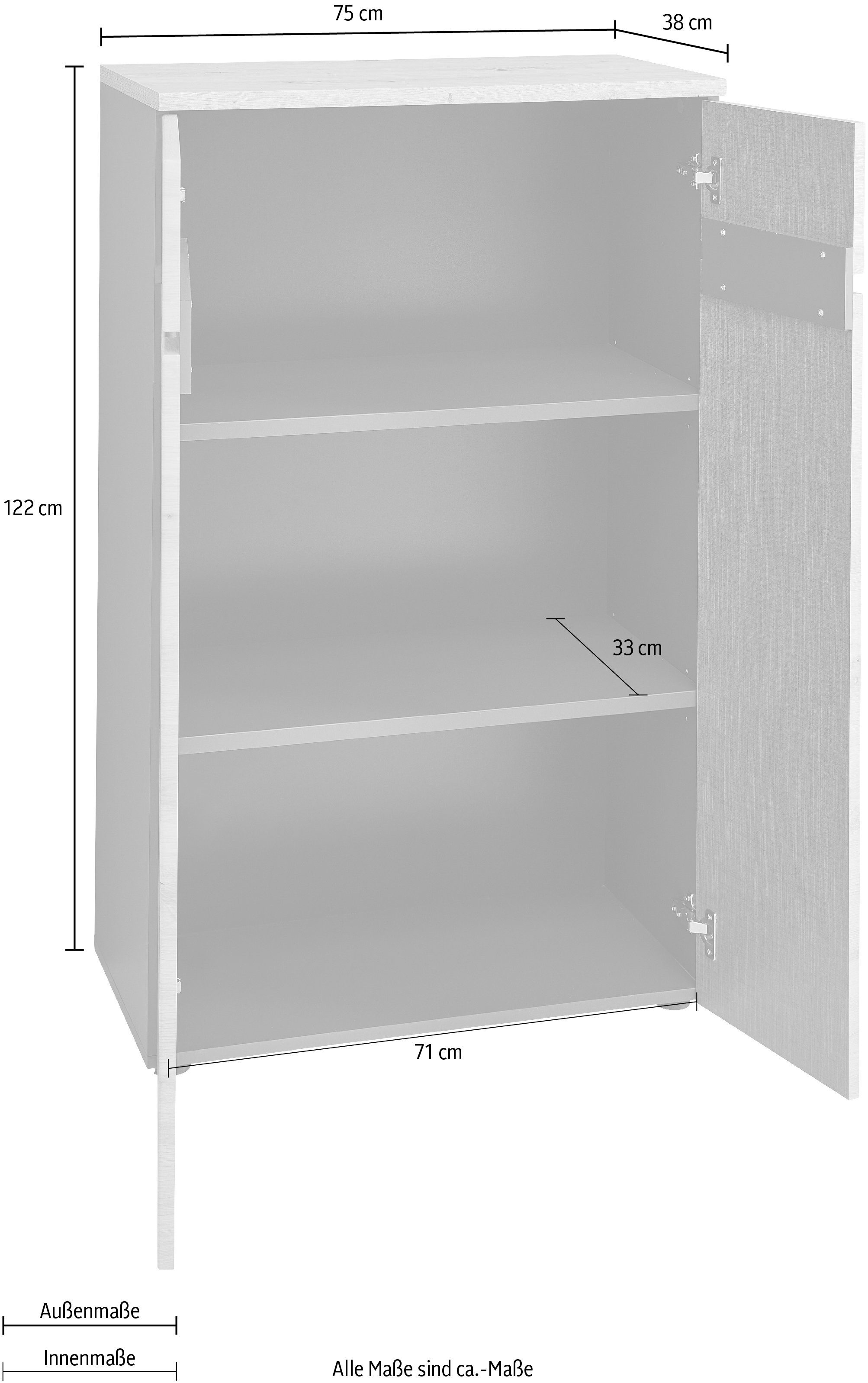 Innostyle (1-St) Aktenschrank