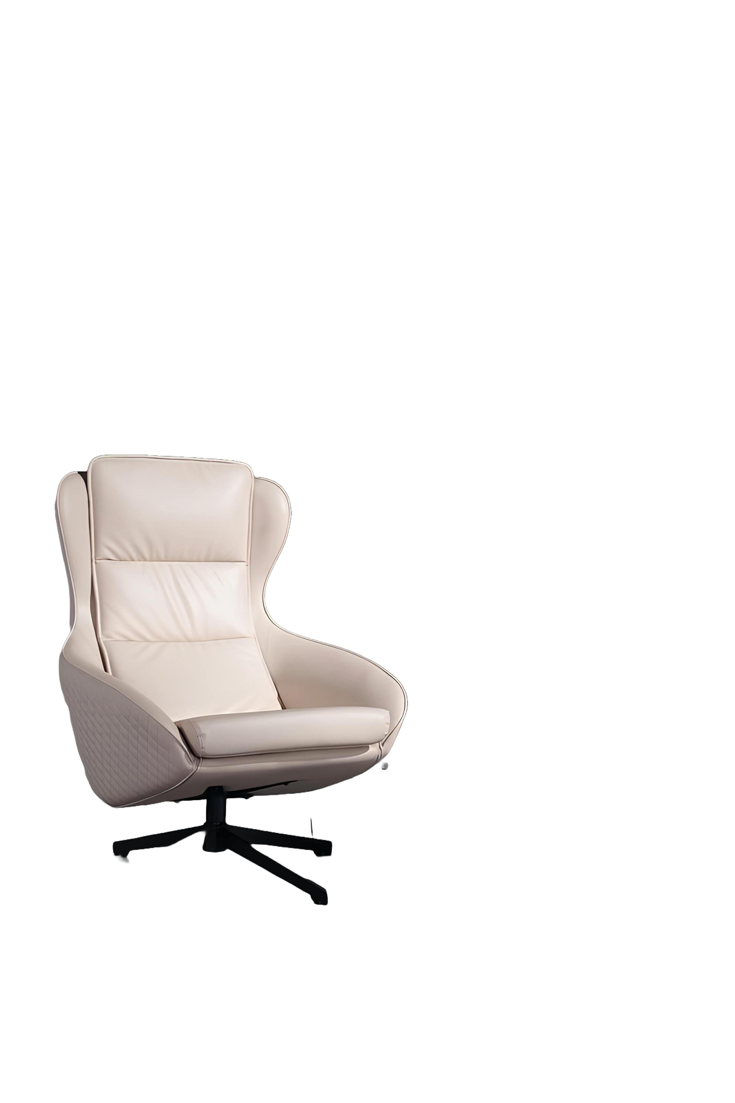 Drehsessel Drehbarer Luxus Leder Sessel Couch Polster Italienische Möbel