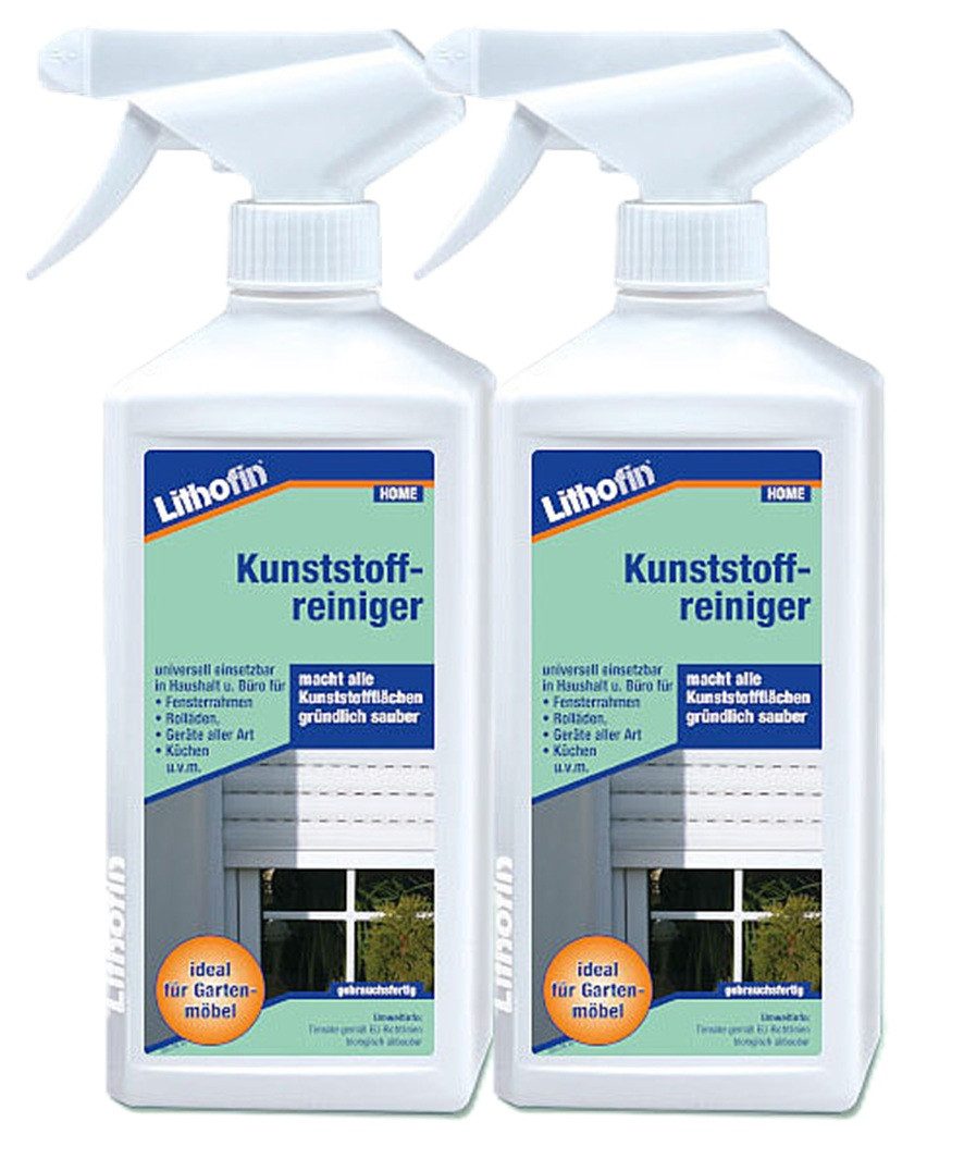 Lithofin Lithofin Kunststoffreiniger 2 x 500 ml Kunststoffreiniger