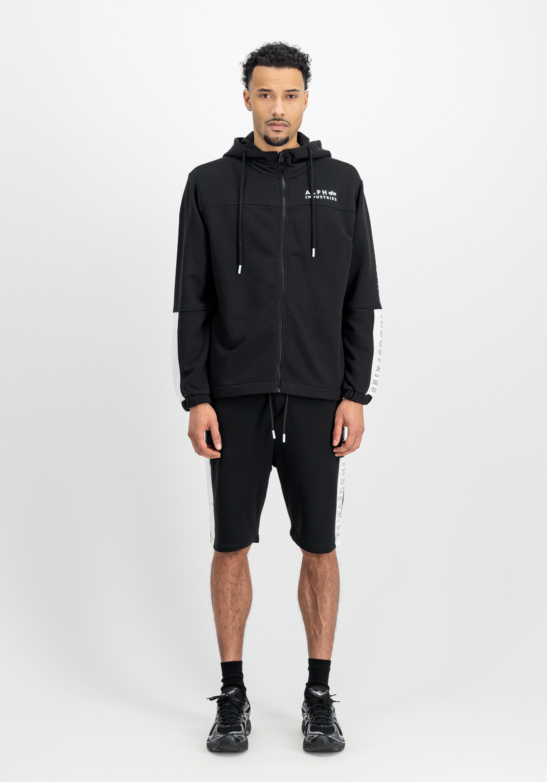 Alpha Industries Kapuzensweatshirt Track Alpha Jacket