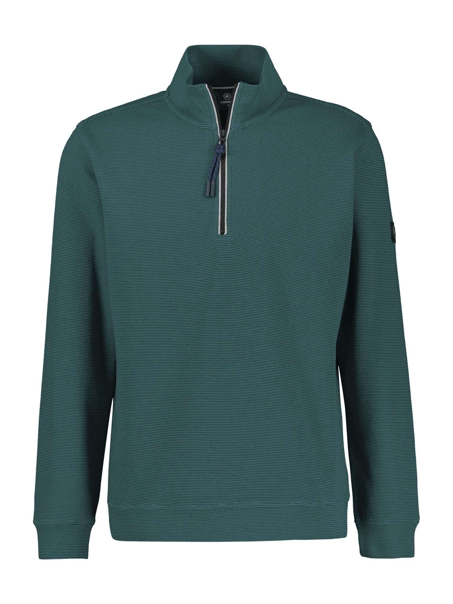 LERROS Sweater SELANIK Troyerkragen mit Reißverschluss günstig online kaufen