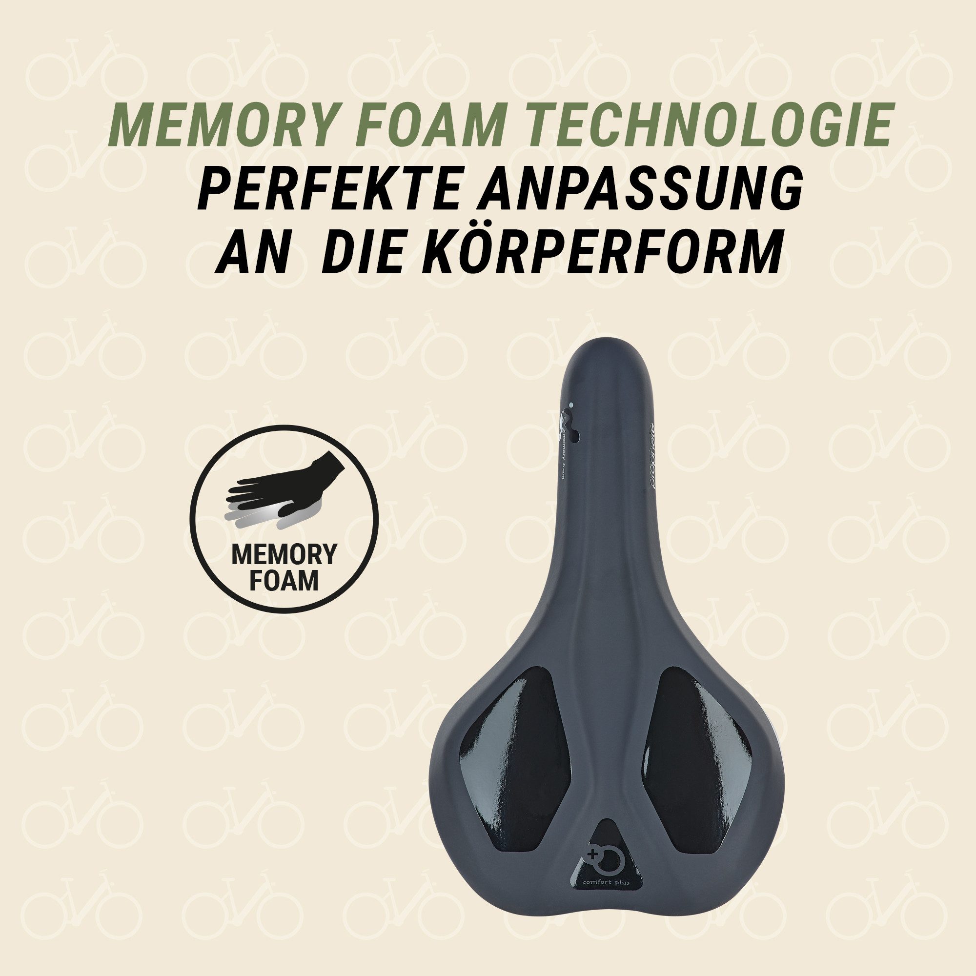 Prophete Fahrradsattel Trekkinsattel