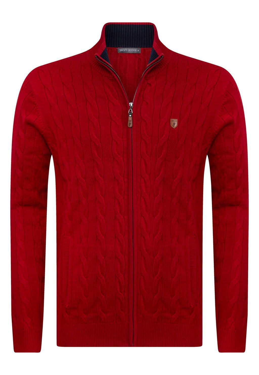 Jacey Quinn Cardigan Braided Full Zip günstig online kaufen