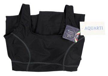Aquarti Schwimmanzug Aquarti Damen Schwimmanzug mit Bein Geschlossener Rücken