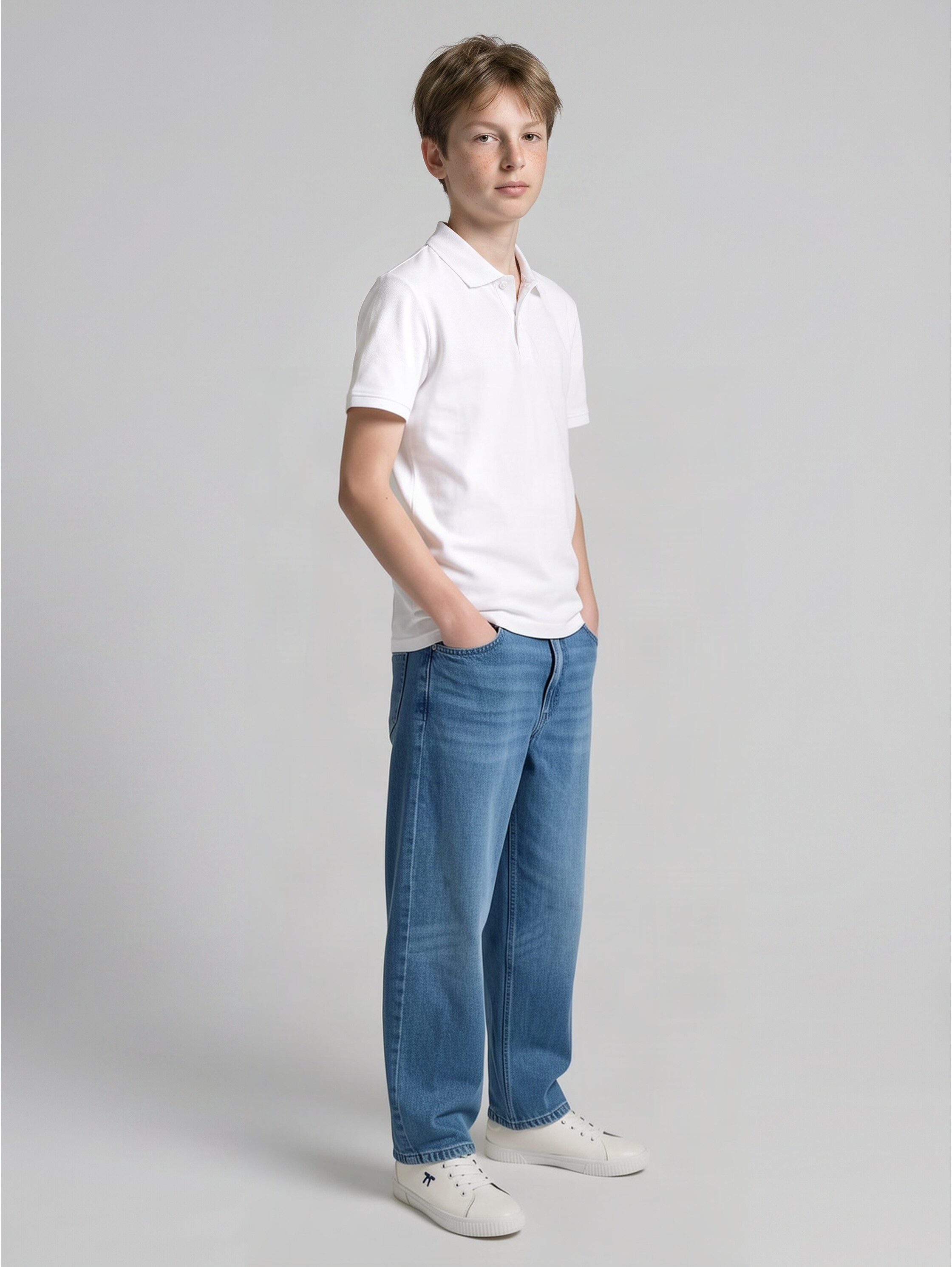 TOM TAILOR Poloshirt Sommershirt aus reiner Baumwolle – Bild 4 von 5