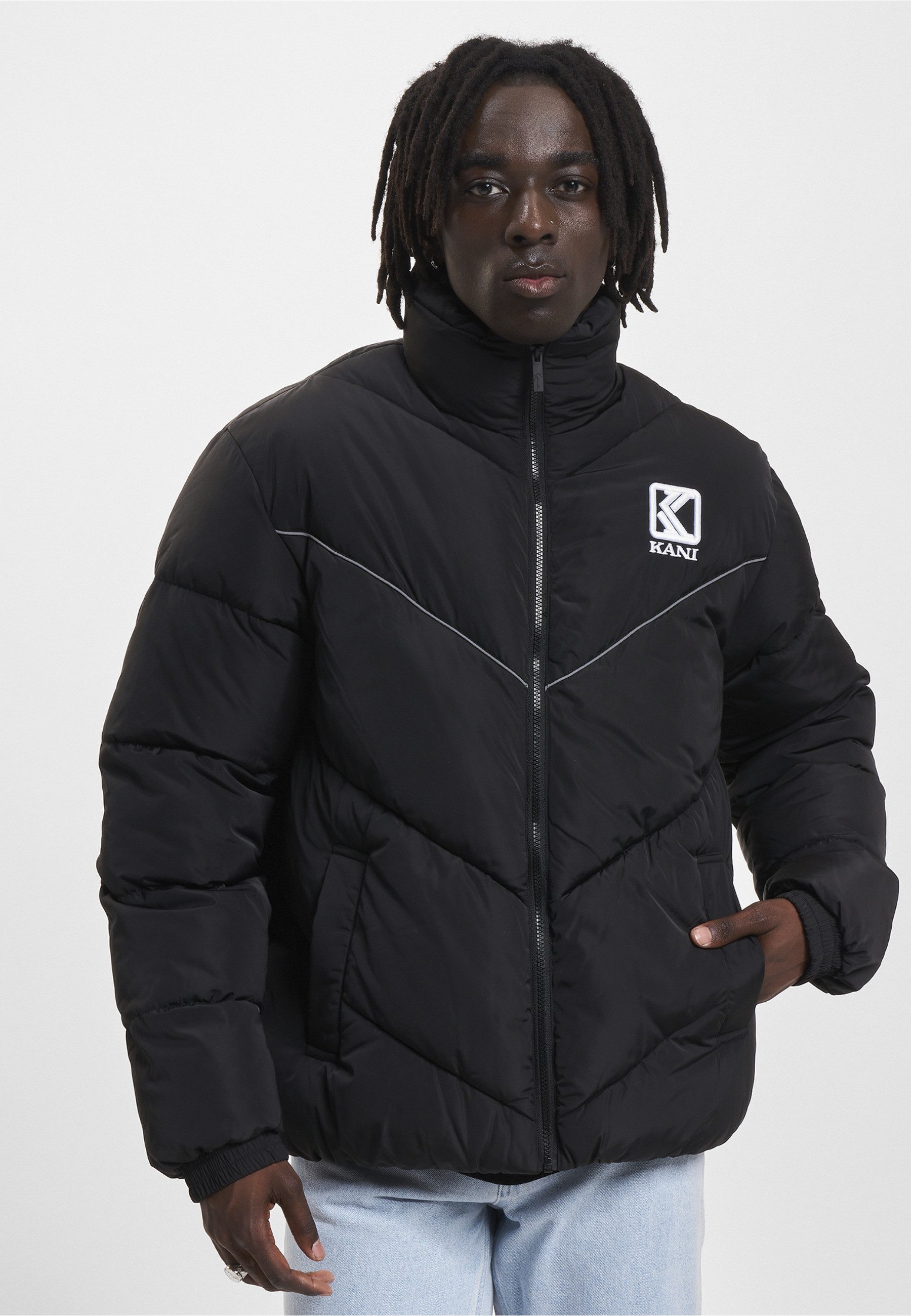Karl Kani Winterjacke Karl Kani Damen KM233-043-1 KK Og Puffer Jacket (1-St)