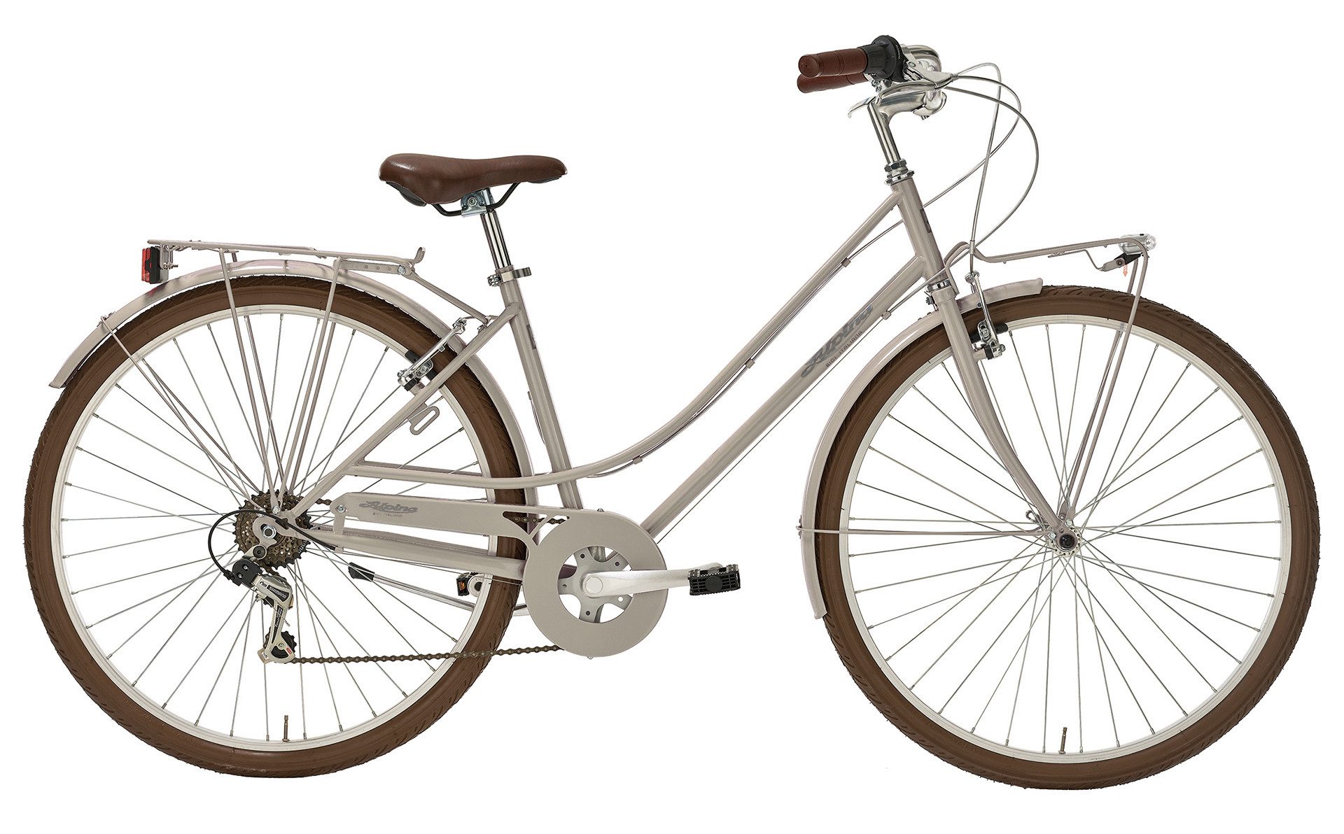 ANITAbyAlpina Cityrad, 6 Gang Shimano, Kettenschaltung, Retrofahrrad RONDINE 28 Zoll