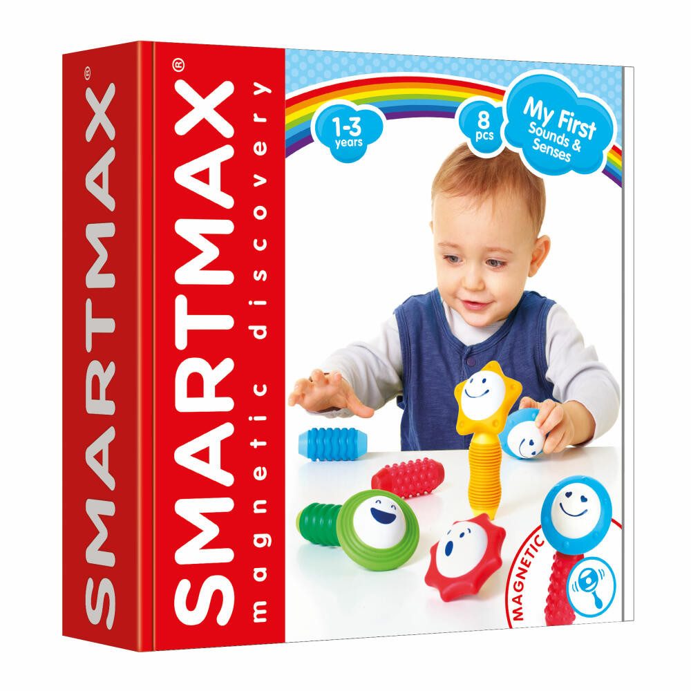 Smart Games SmartMax My First Sounds & Senses Magnetspielbausteine, (8 St)