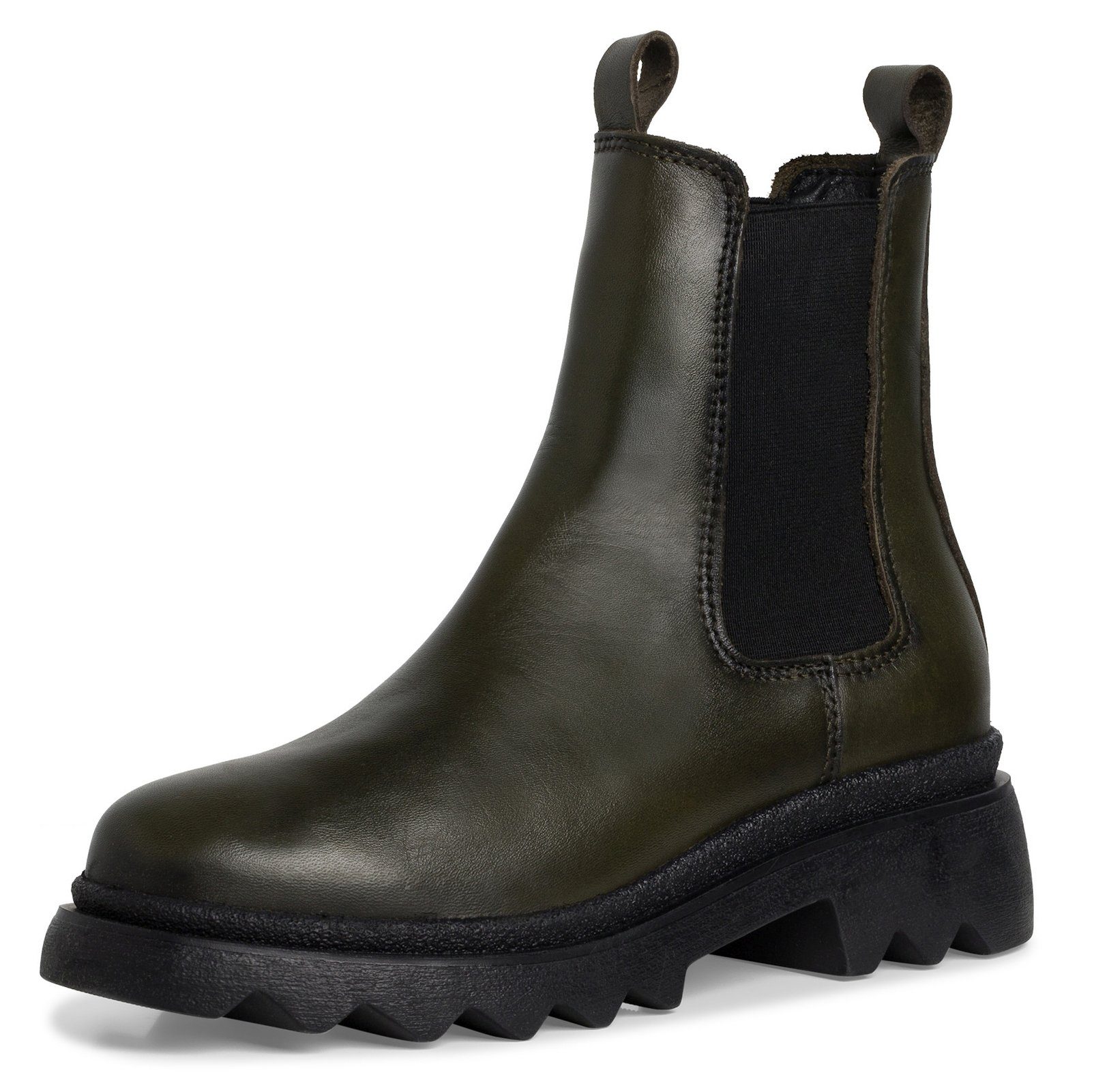 1-25802-41 722 Olive Stiefelette